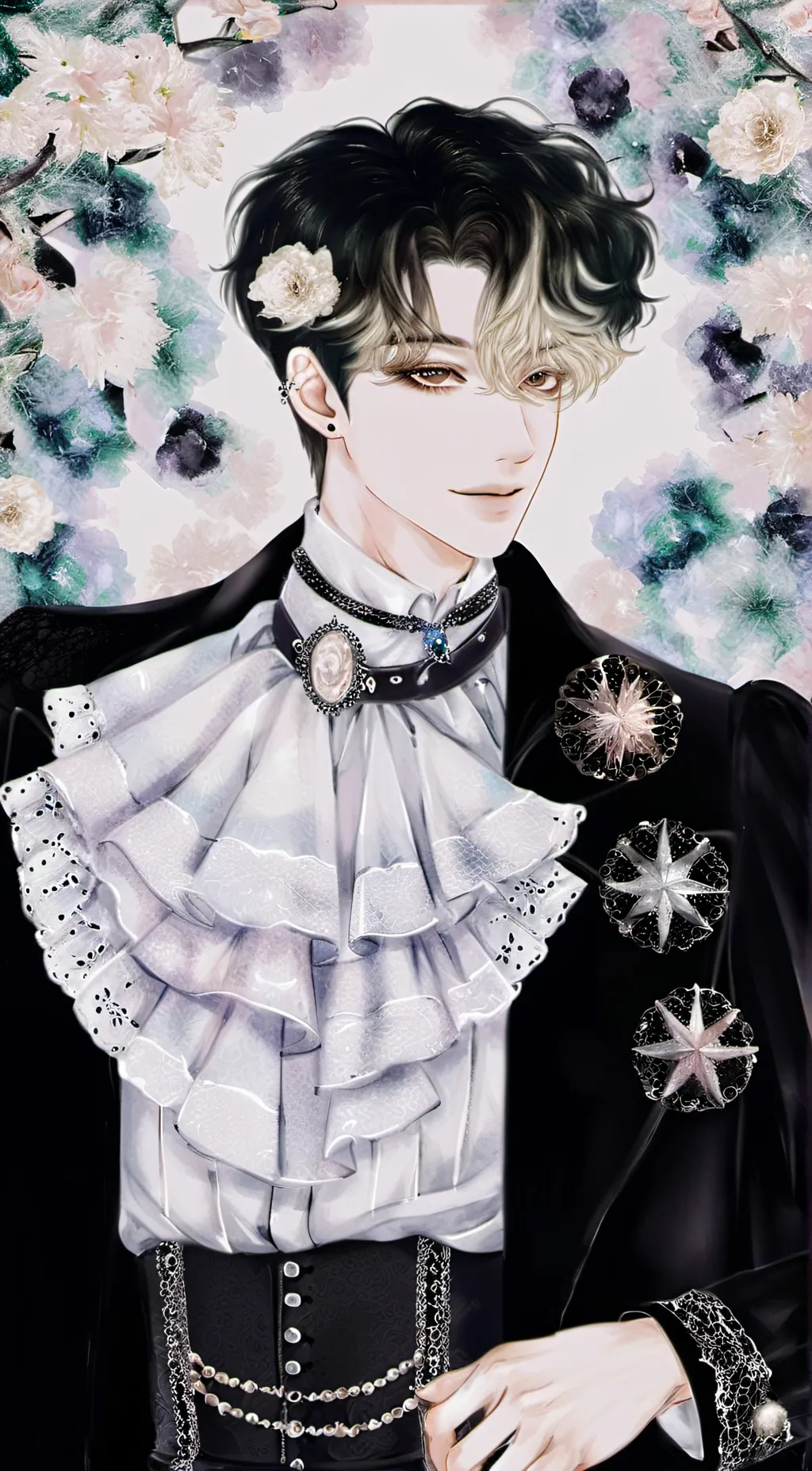 ai character: Xavier..- background