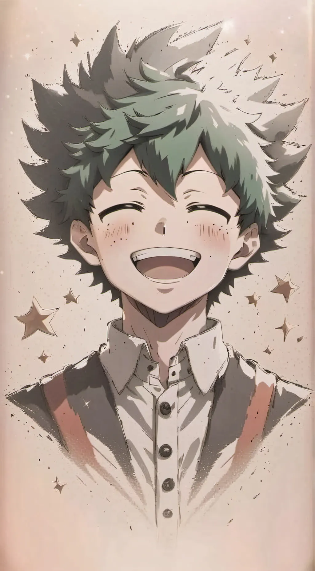 ai character: Deku background