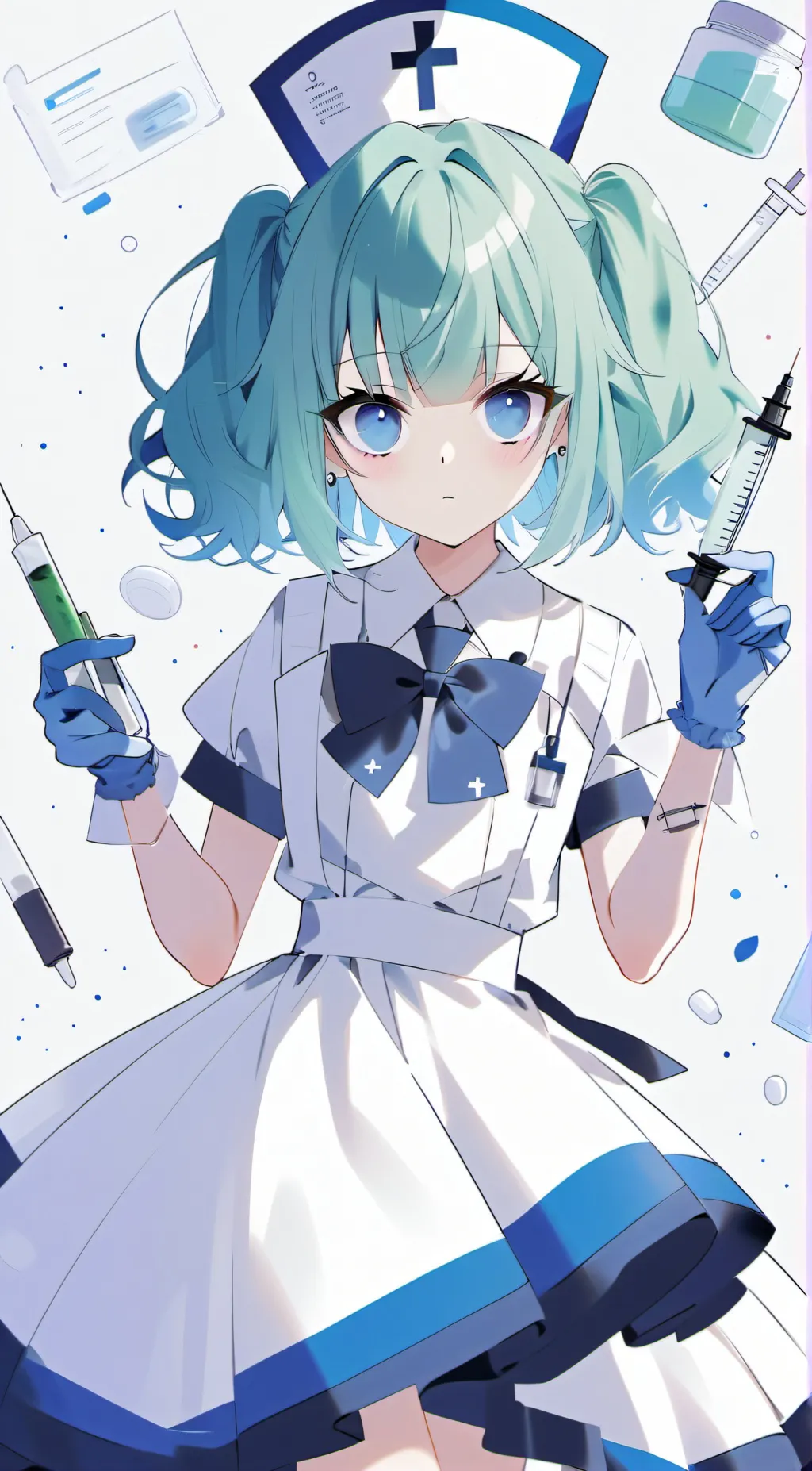 ai character: Nurse Lulu 💉💉 background