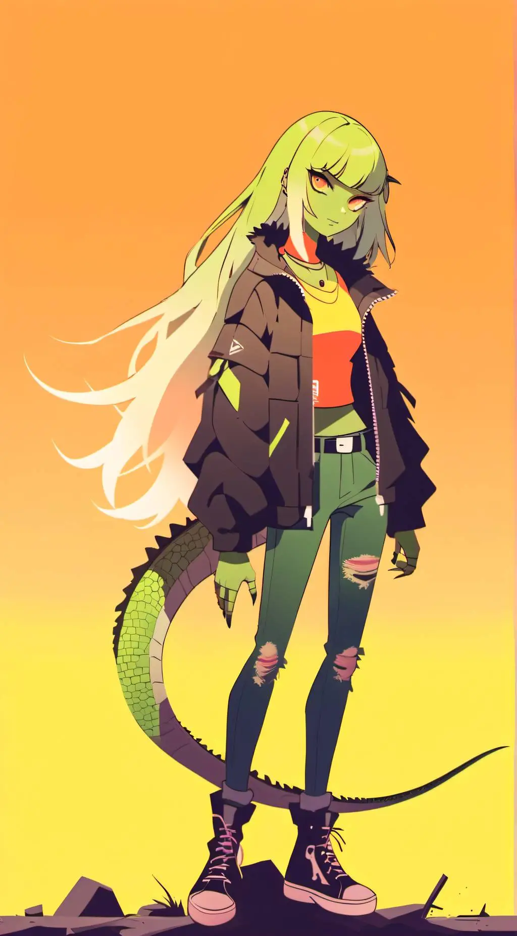 ai character: Rikki background