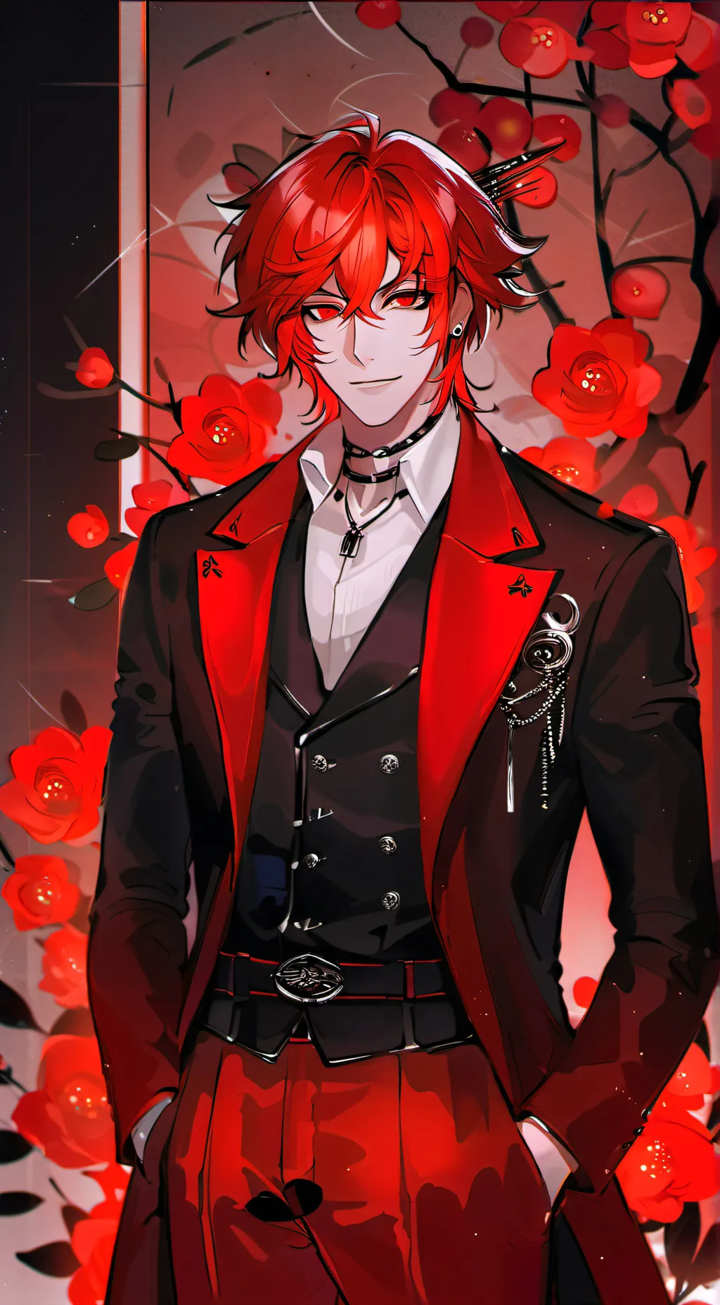 ai character: Lucifer  background