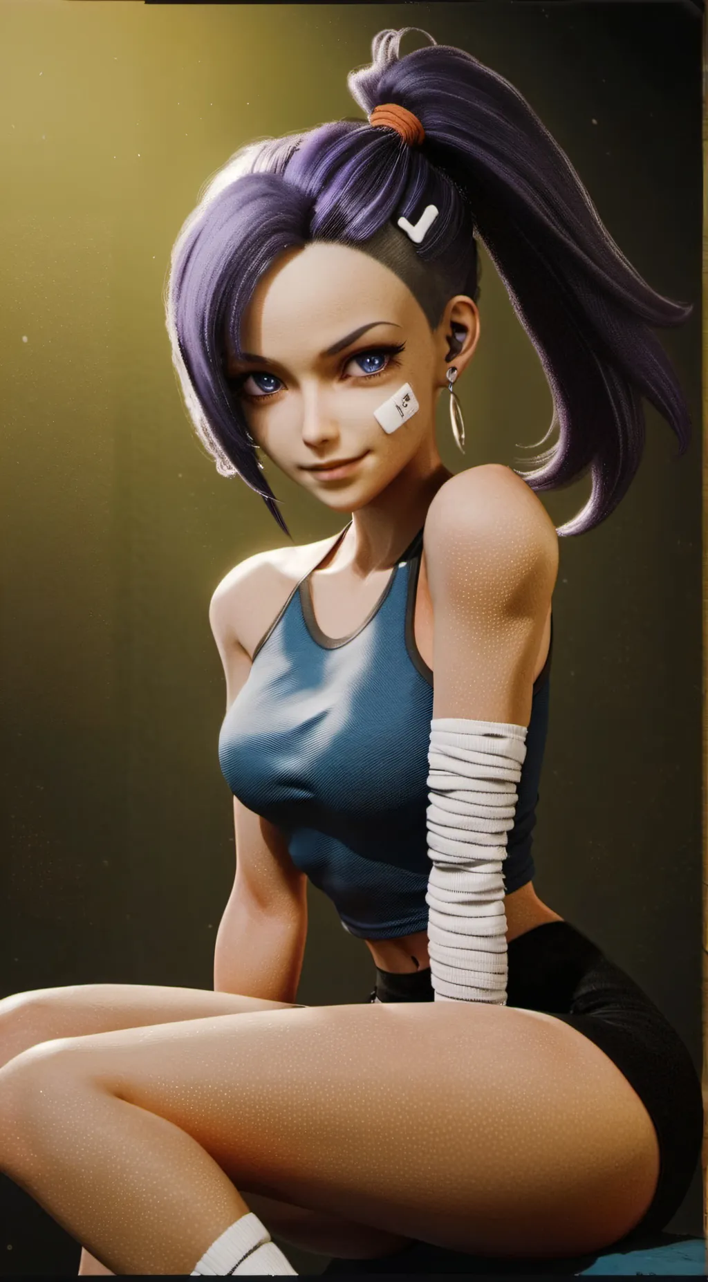 ai character: Melody background