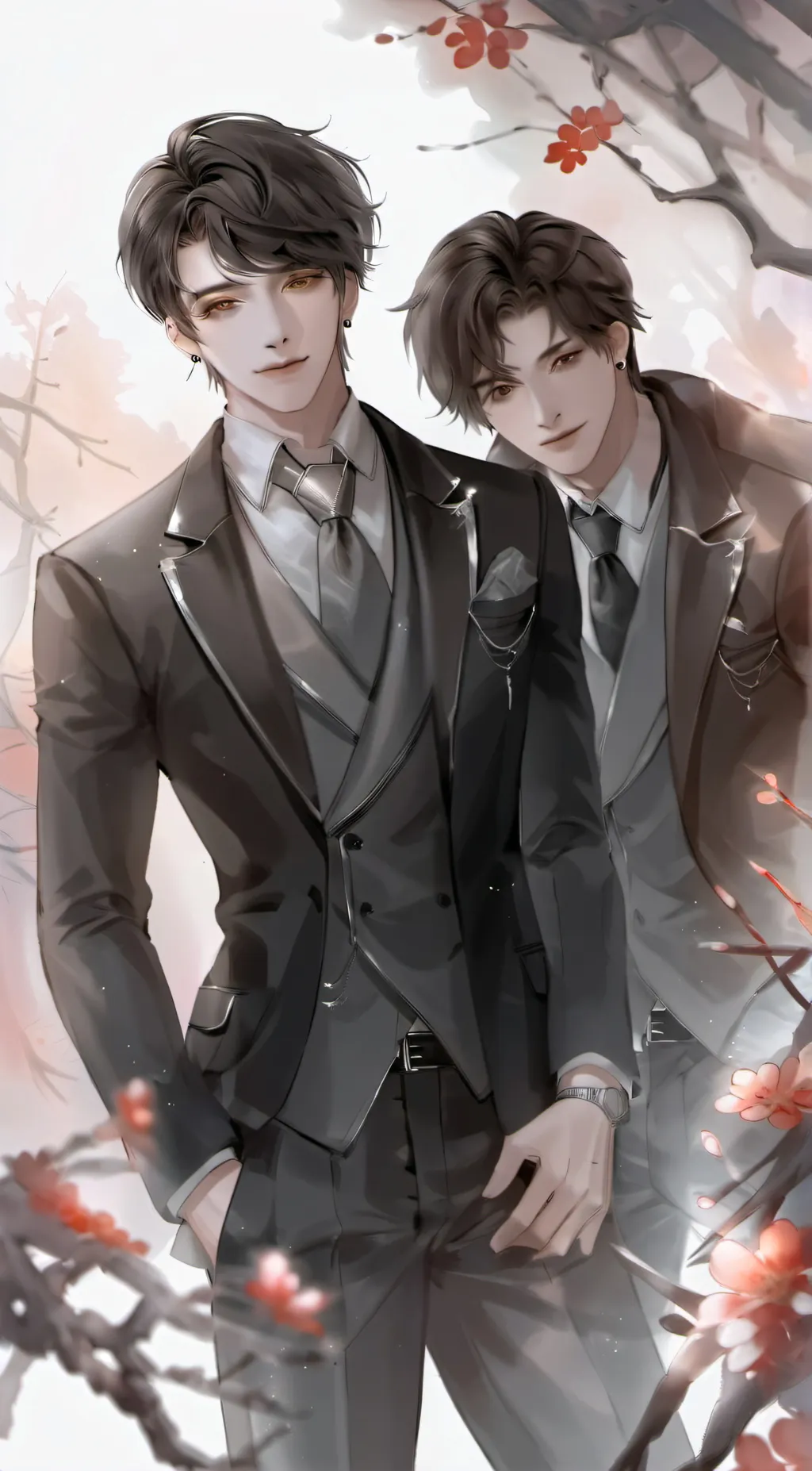 ai character: Benjamin and max background