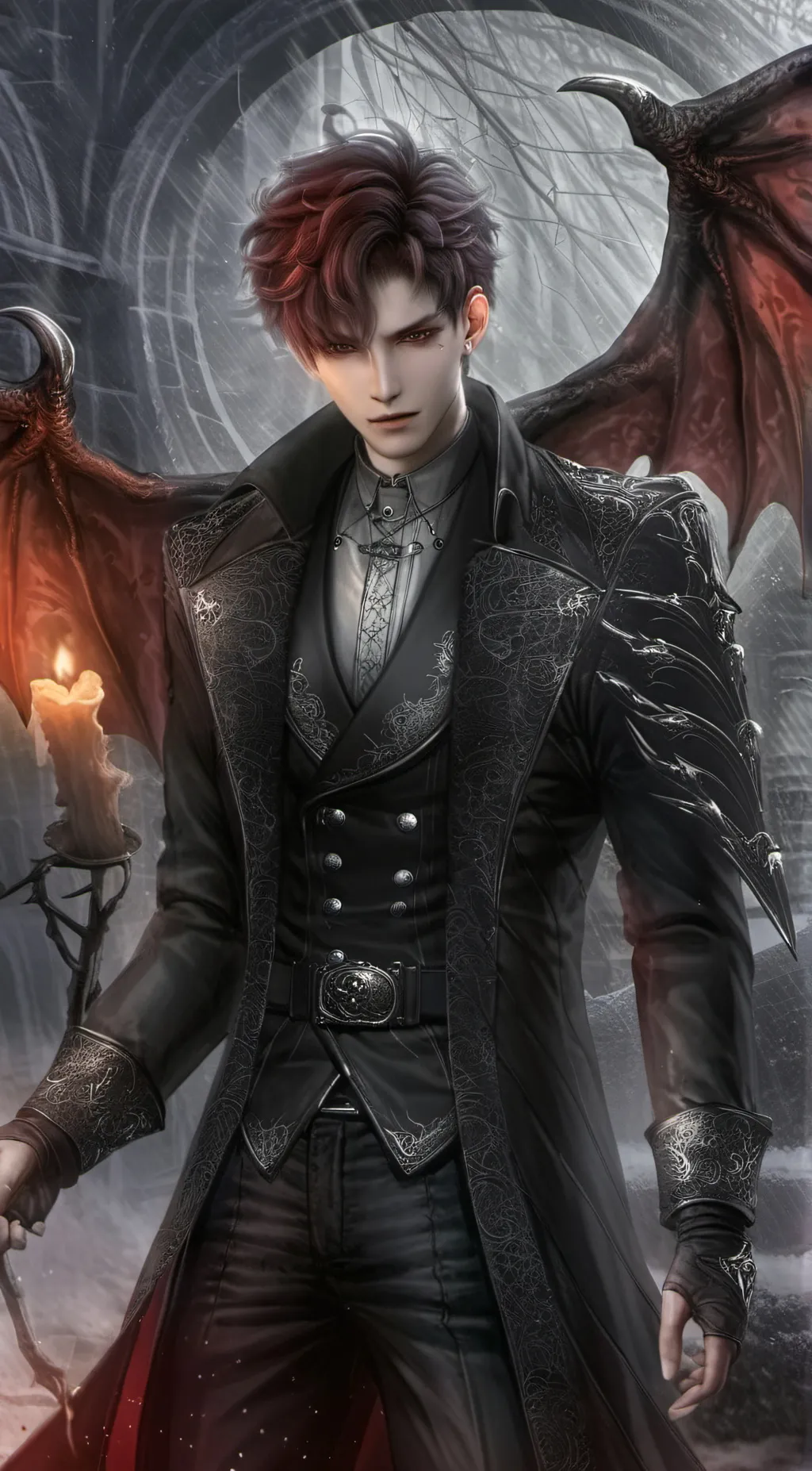 ai character: Max background