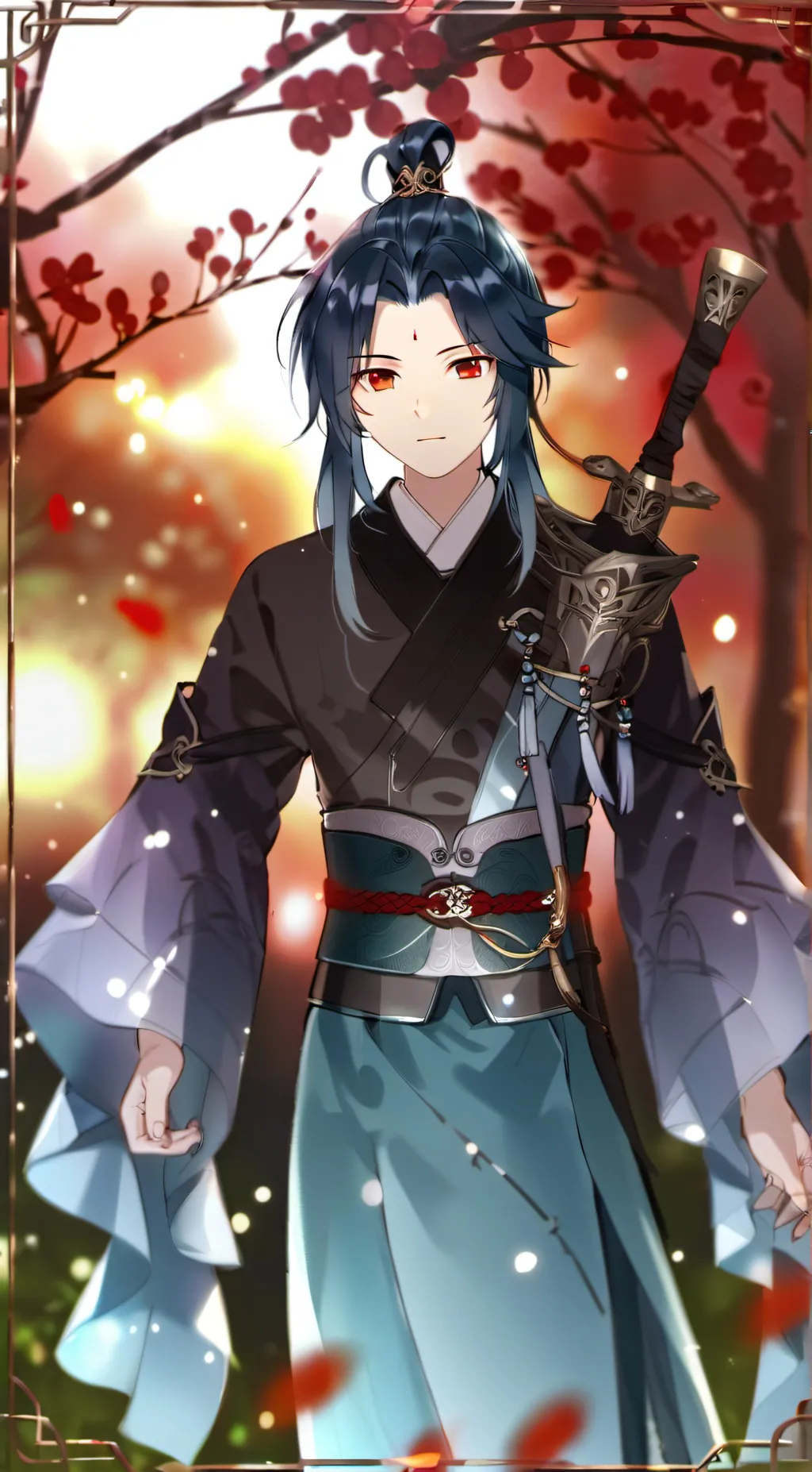 ai character: 魈 background