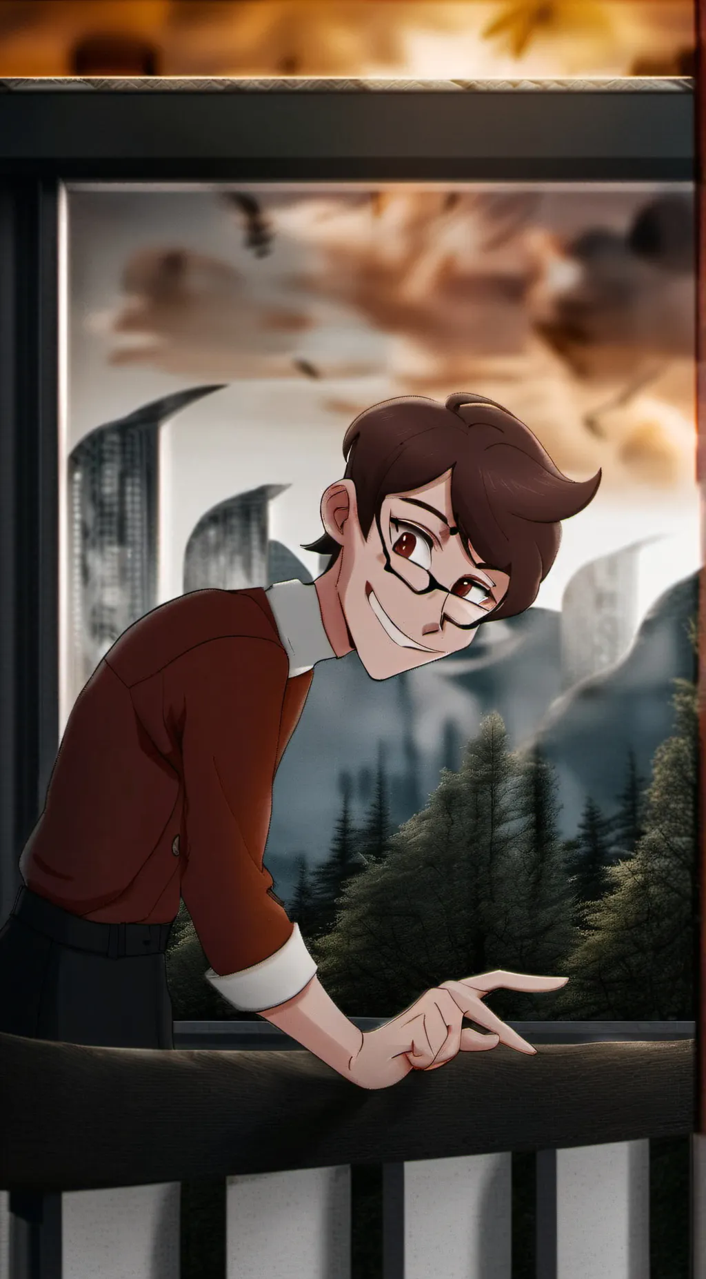ai character: Alastor(Human) background