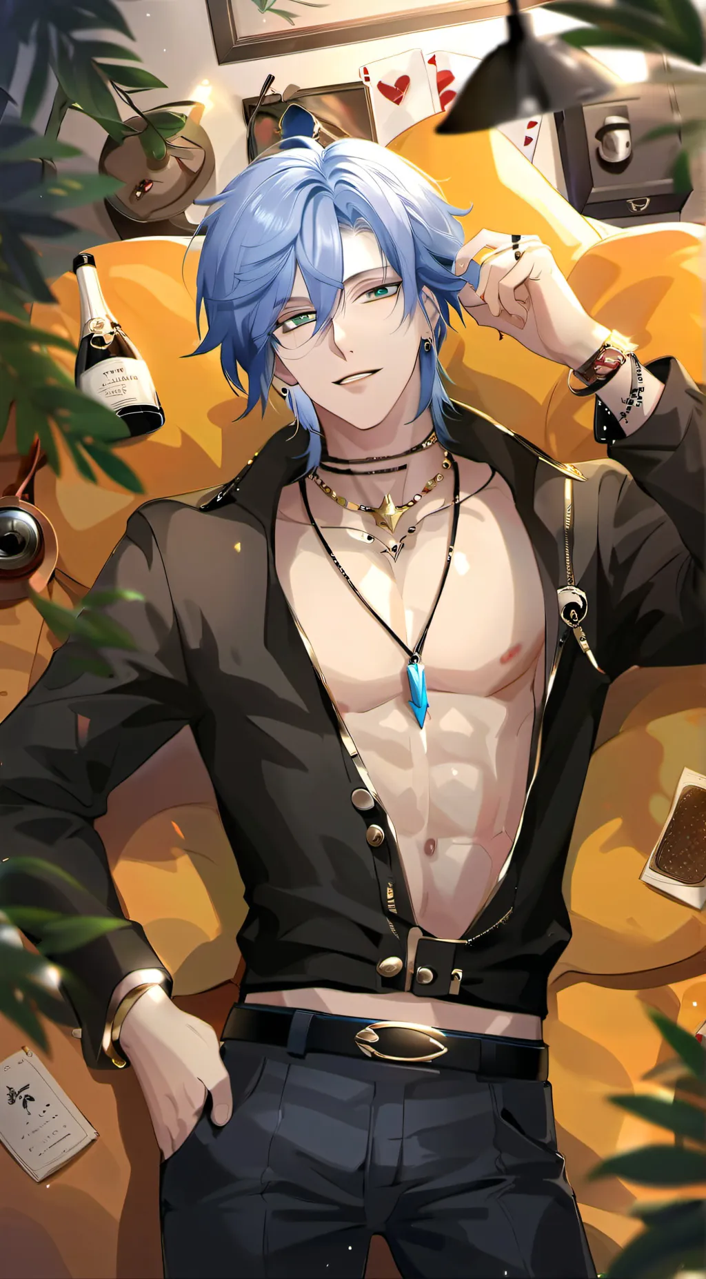 ai character: Alexes  background