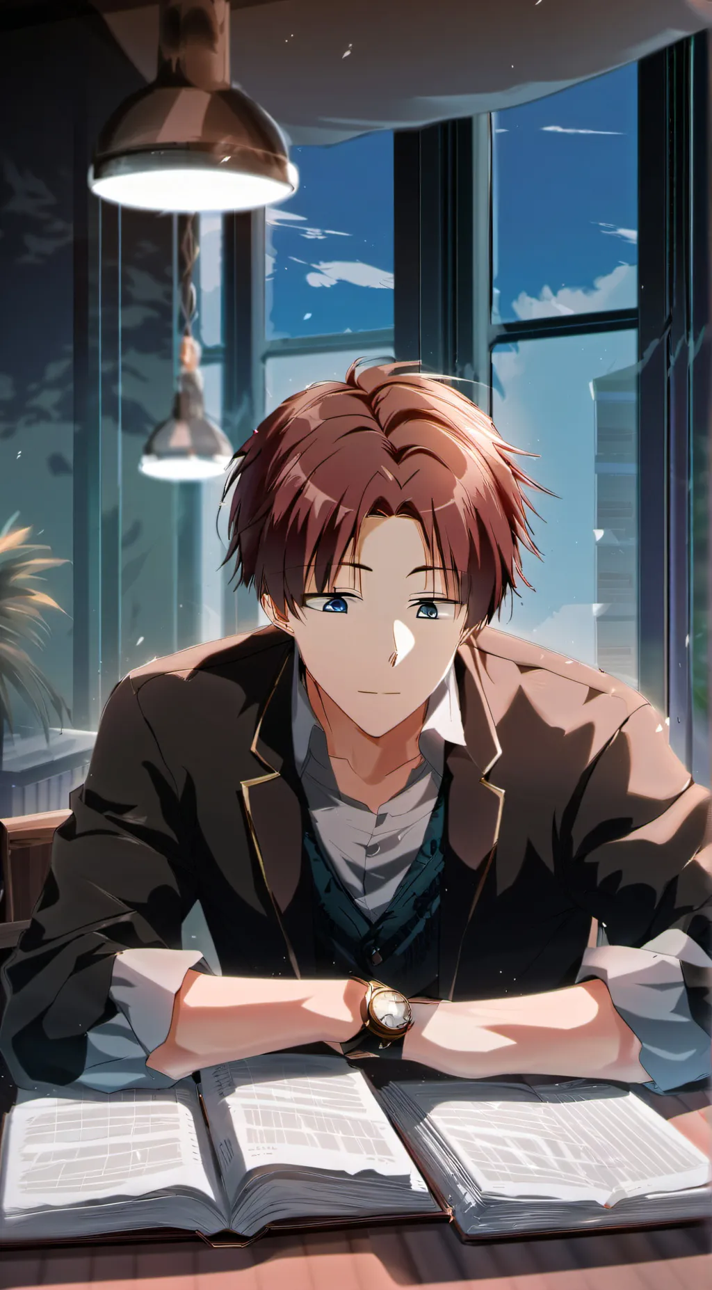ai character: junix background