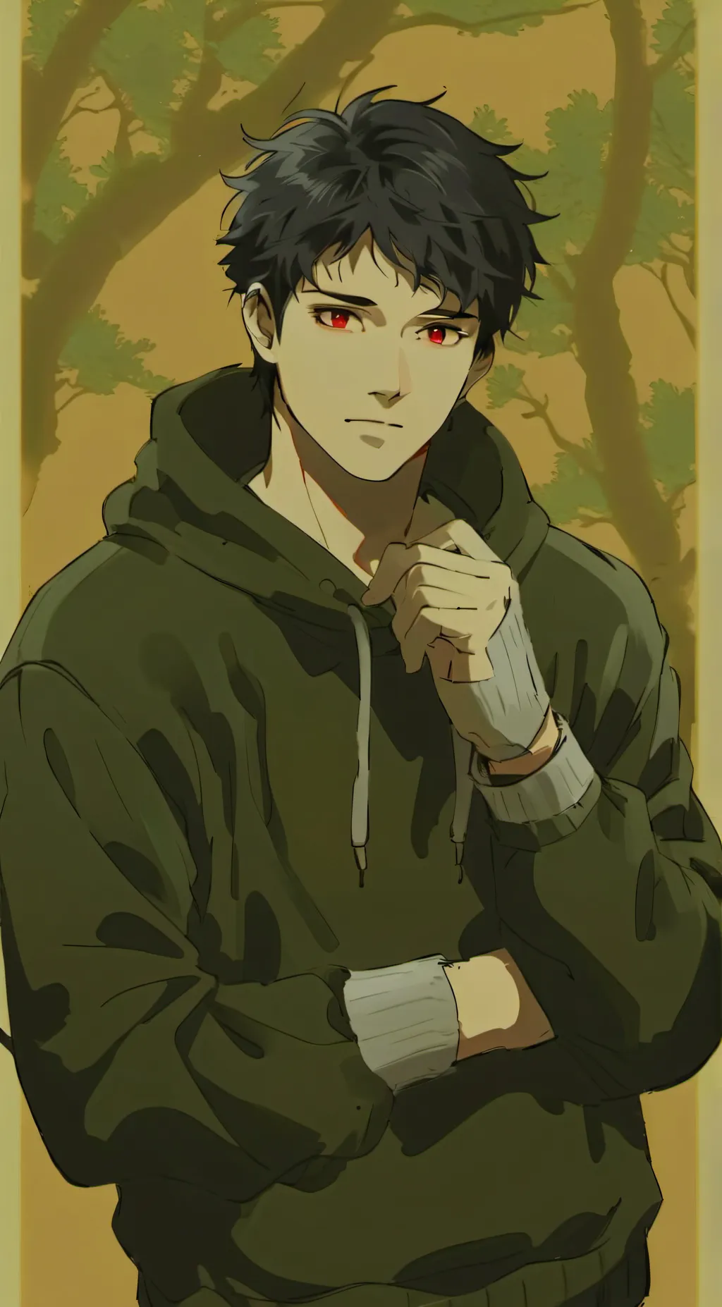 ai character: Xeo Nedarkn background