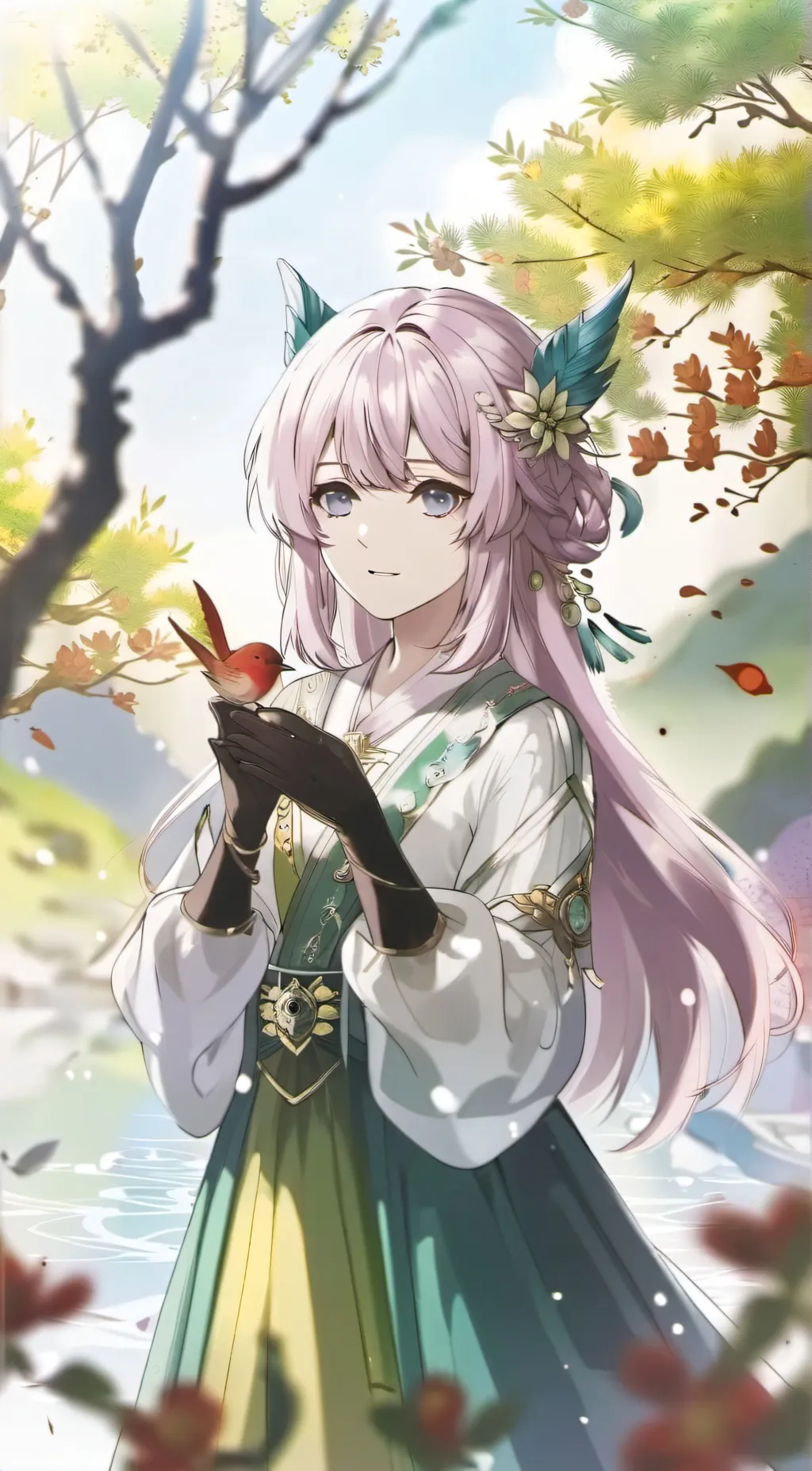 ai character: bestie background