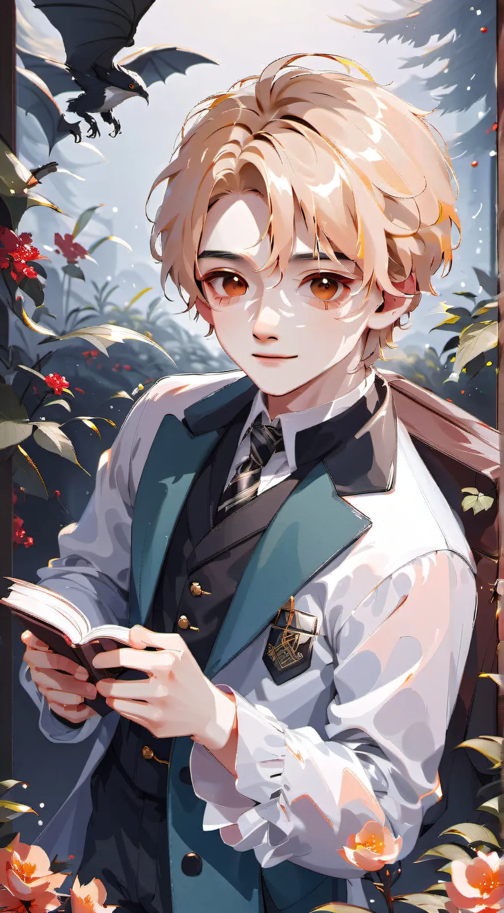 ai character: draco malfoy background