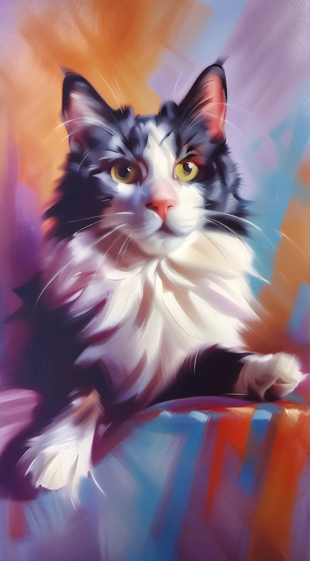 ai character: catnap and dogday  background