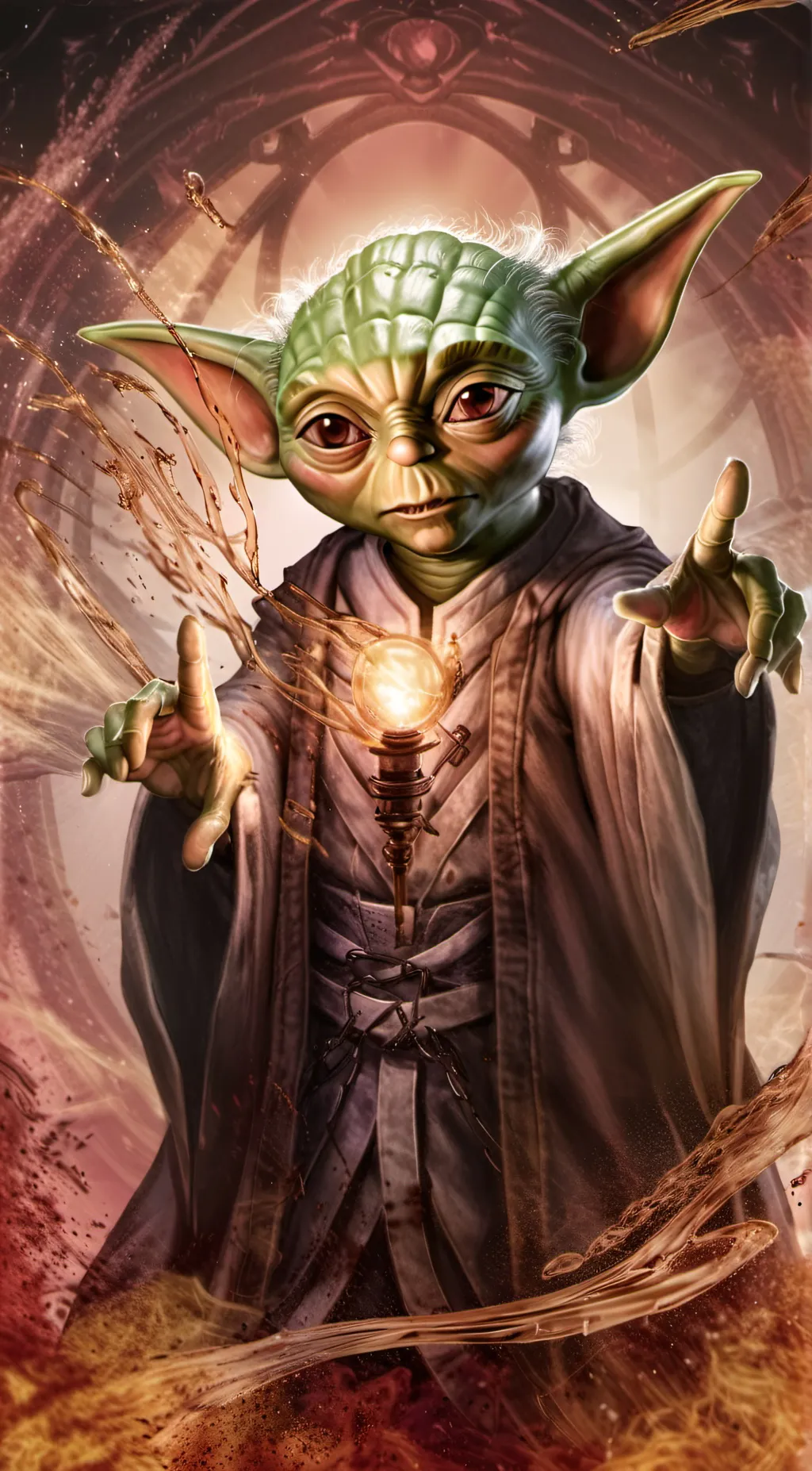 ai character: Yoda background