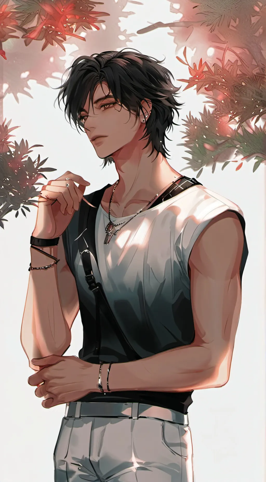 ai character: Hev  background