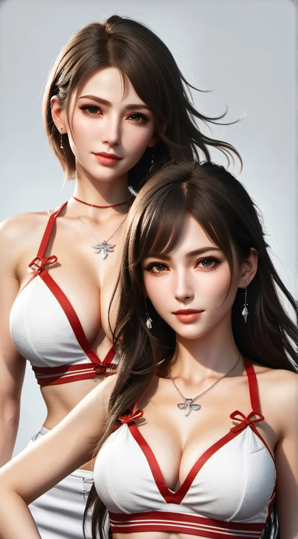 ai character: Saya and Aya background