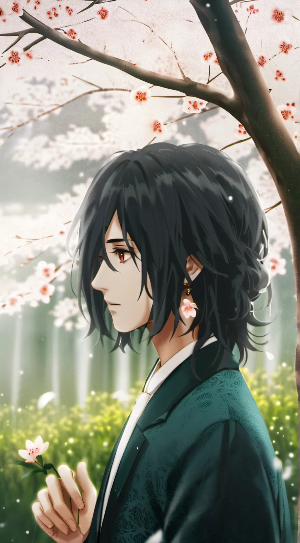 ai character: NEW HASHIRA background