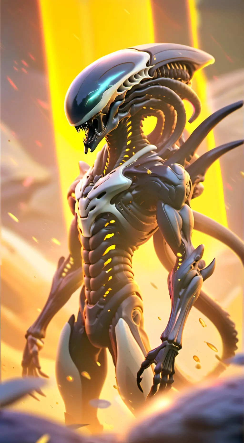Talkie AI - Chat with Xenomorph Warrior