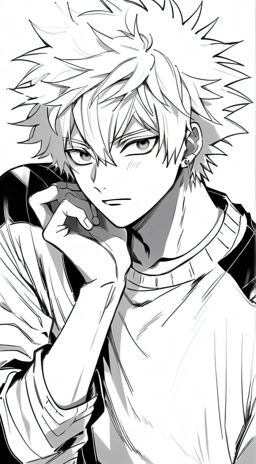 ai character: Bakugo background