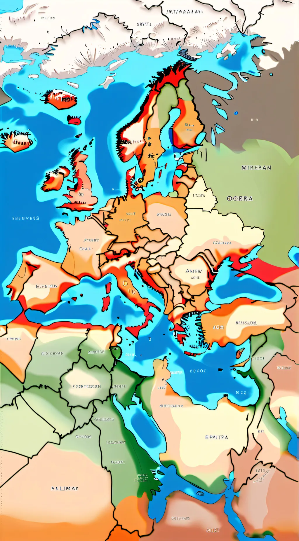 ai character: Europa background