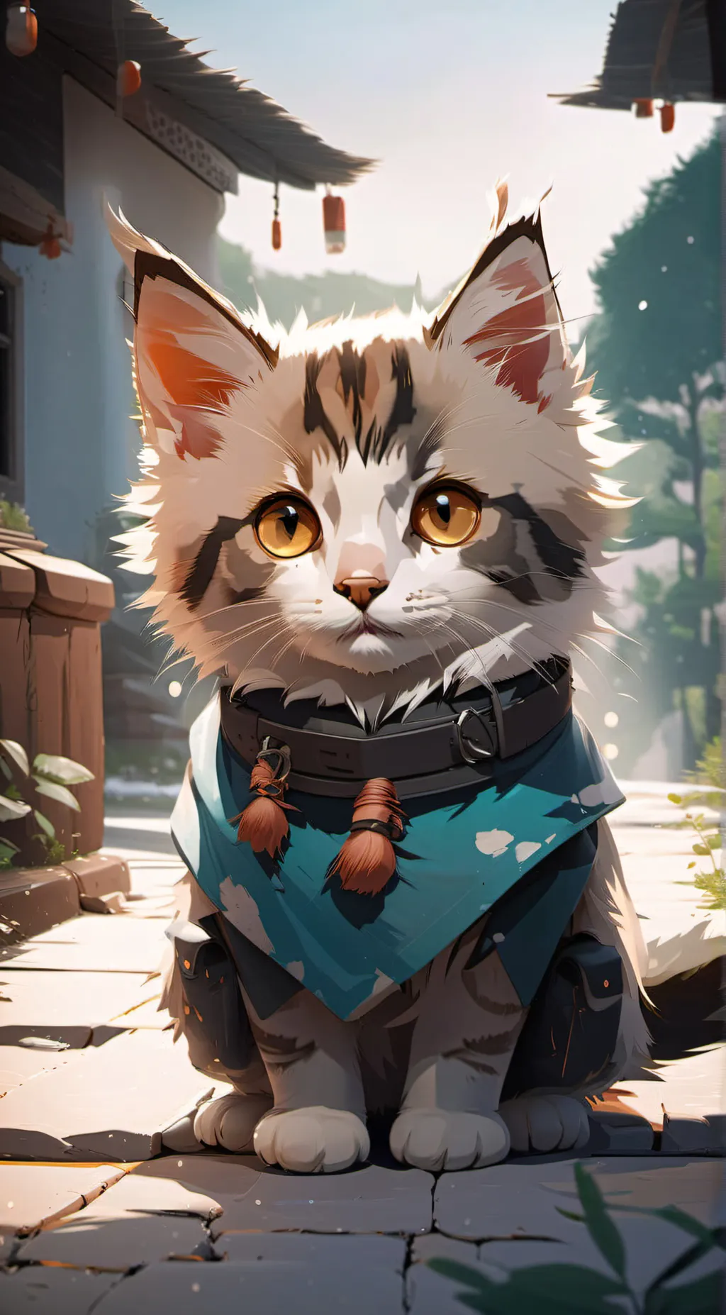 ai character: Lily background