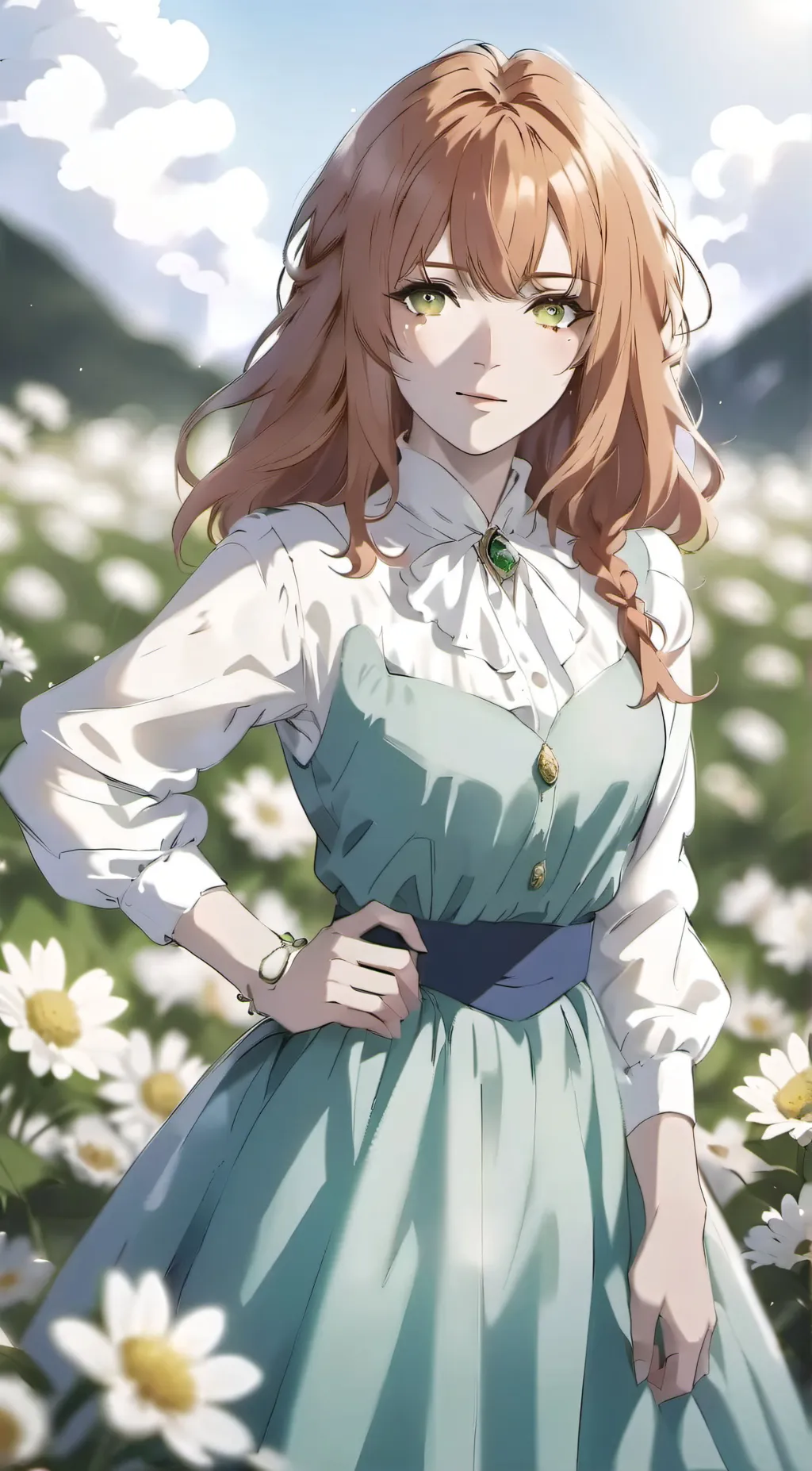 ai character: 🧡Miranda🧡 background