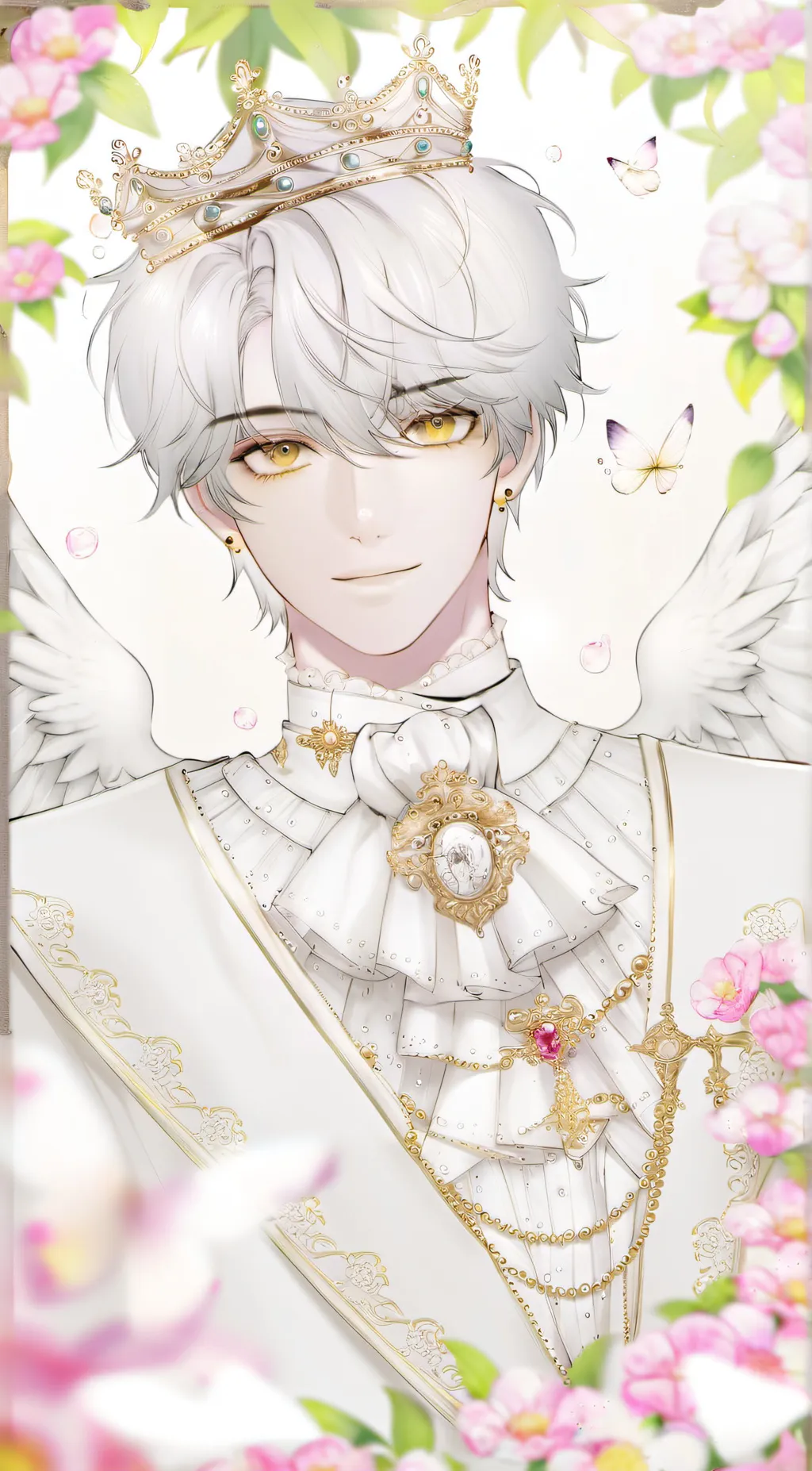 ai character: Leo  background