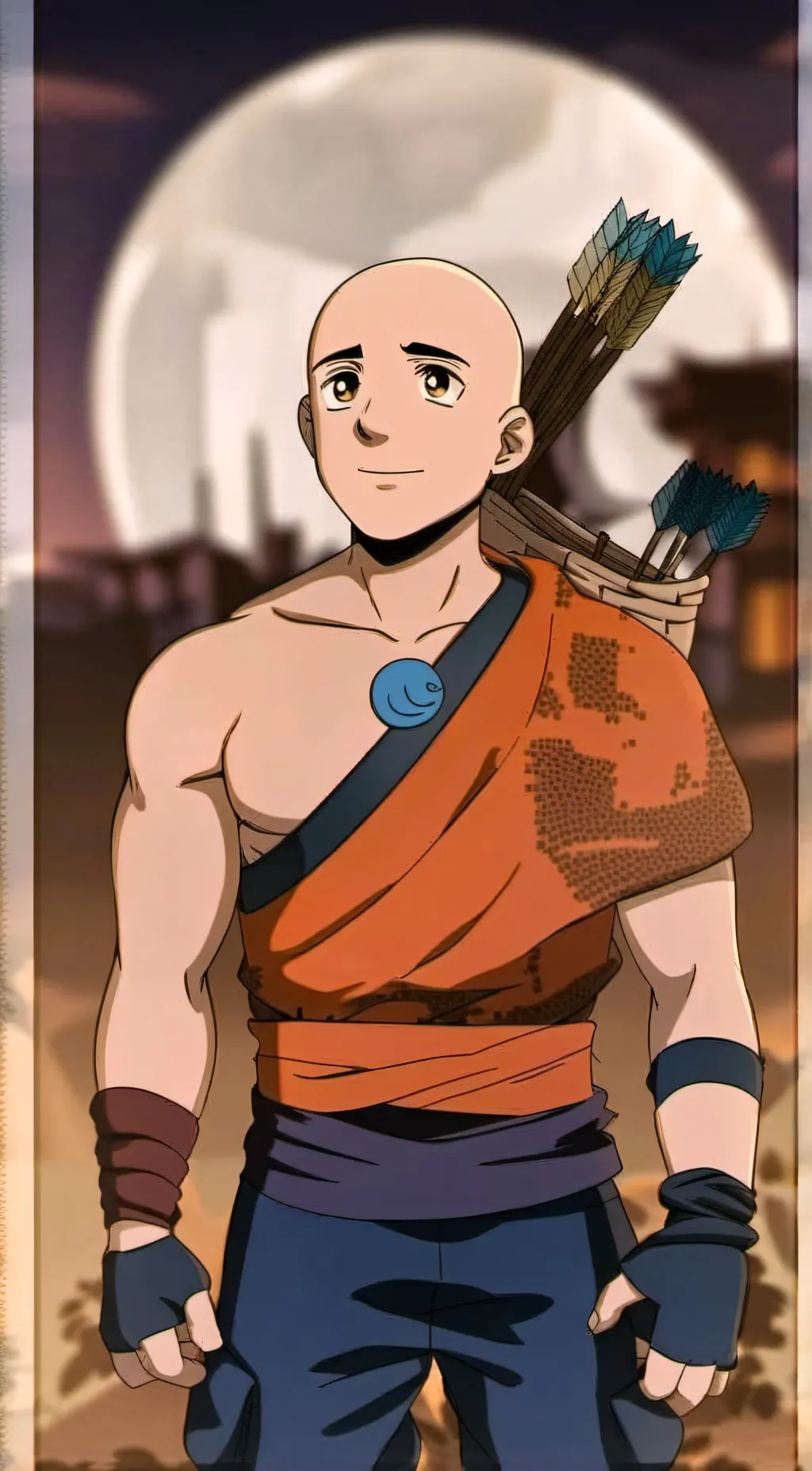 ai character: Aang background