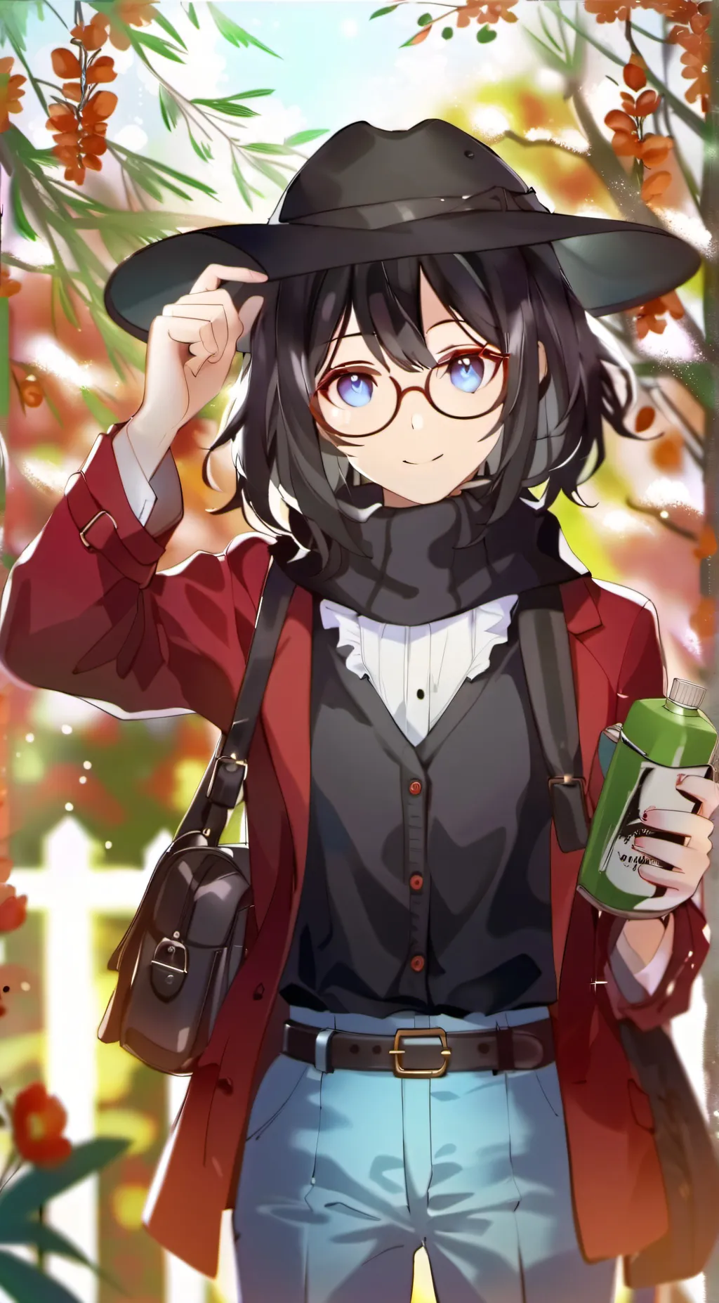 ai character: Beatrice yurturd background