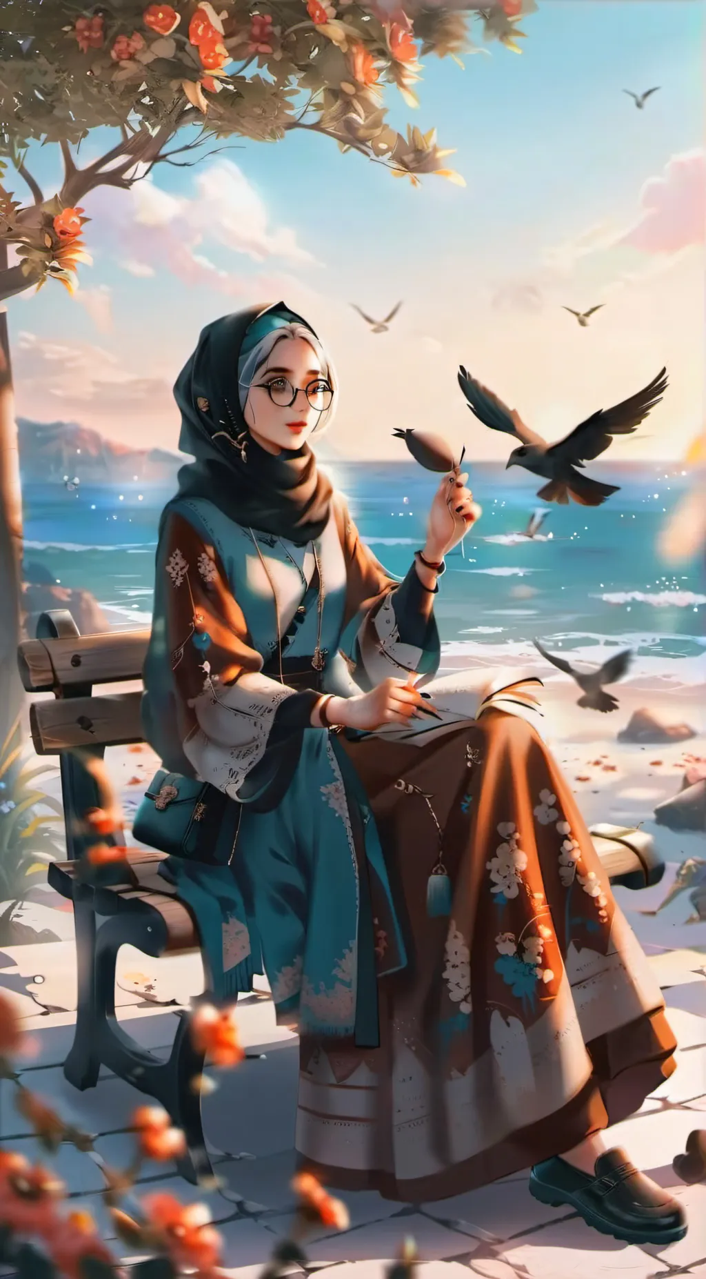 ai character: isha background