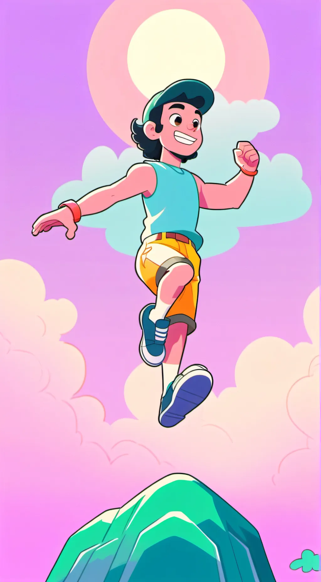 ai character: steven universe background