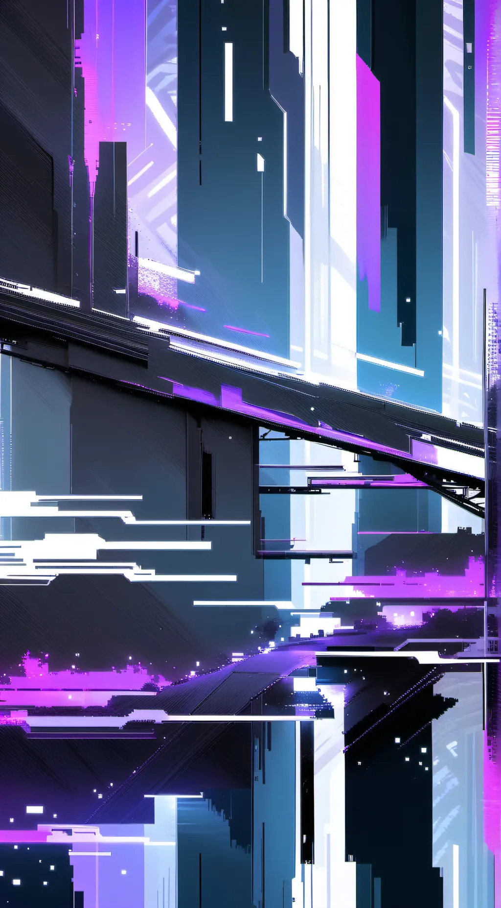 ai character: Mha glitch deku background