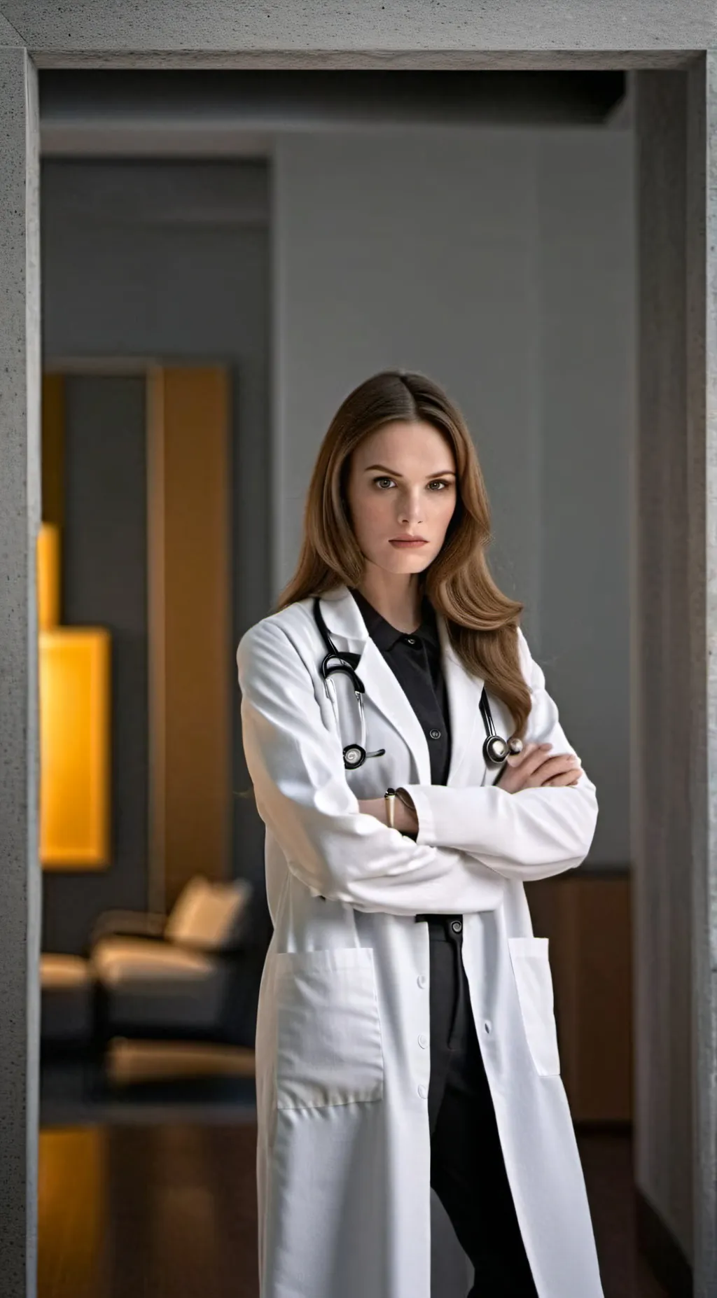 ai character: Dr. Snow background