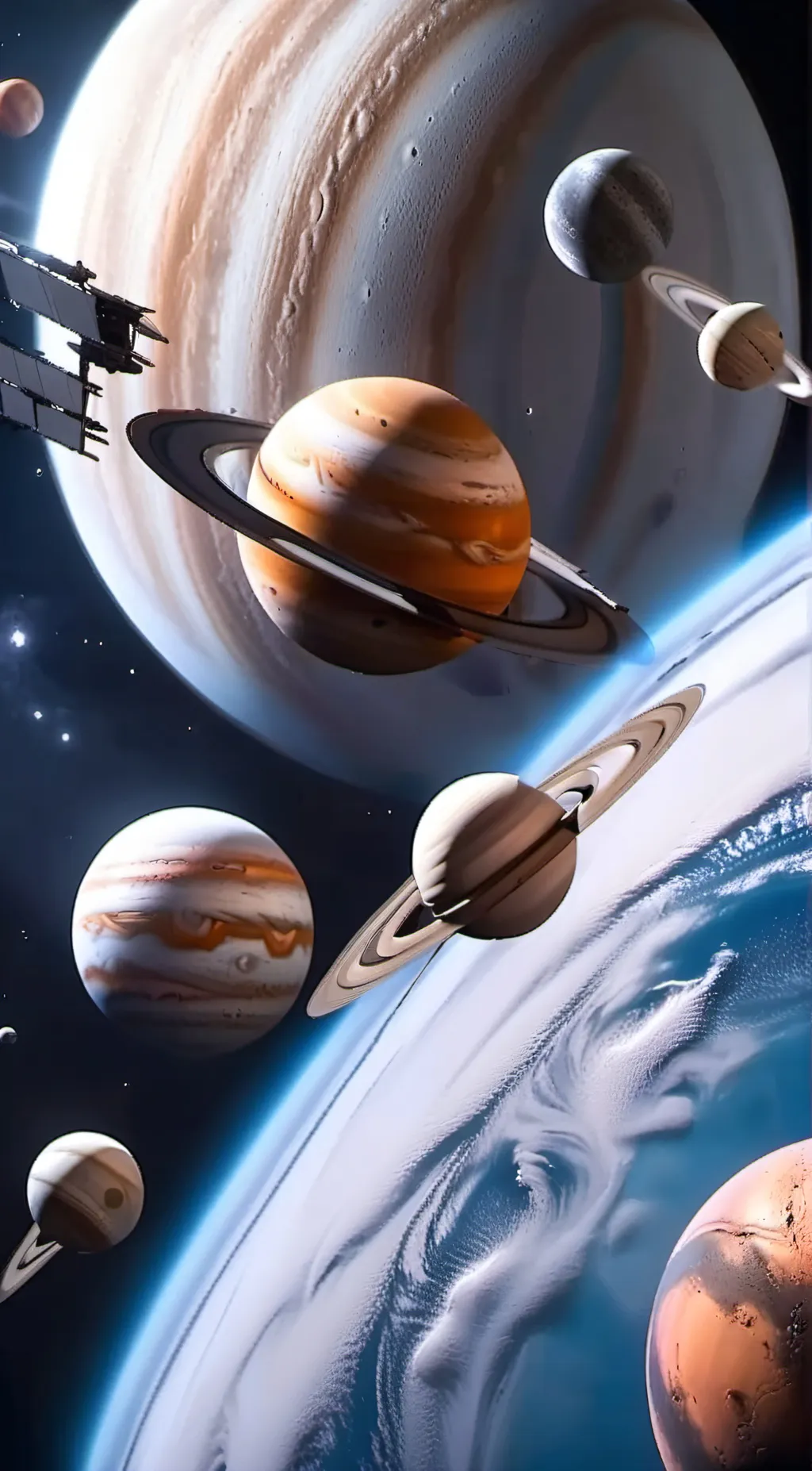 ai character: Planet Humans background