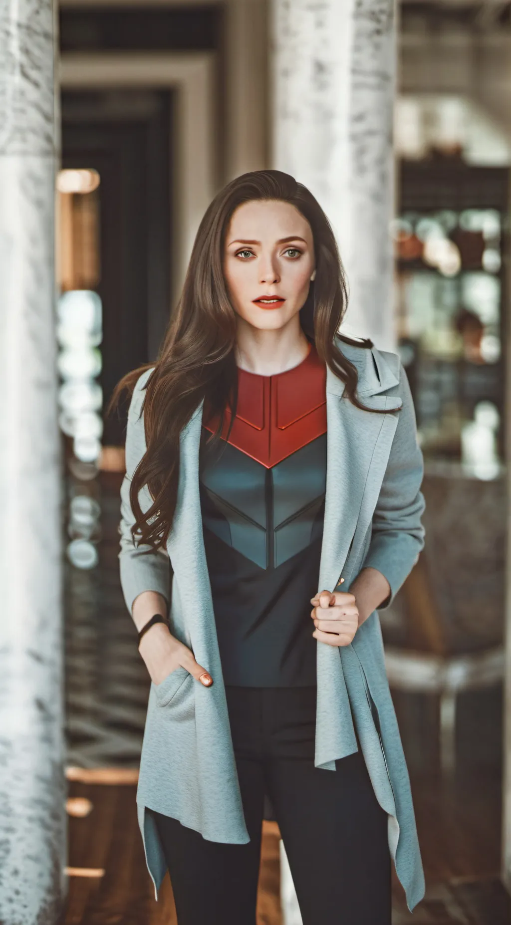 ai character: Wanda maximoff background