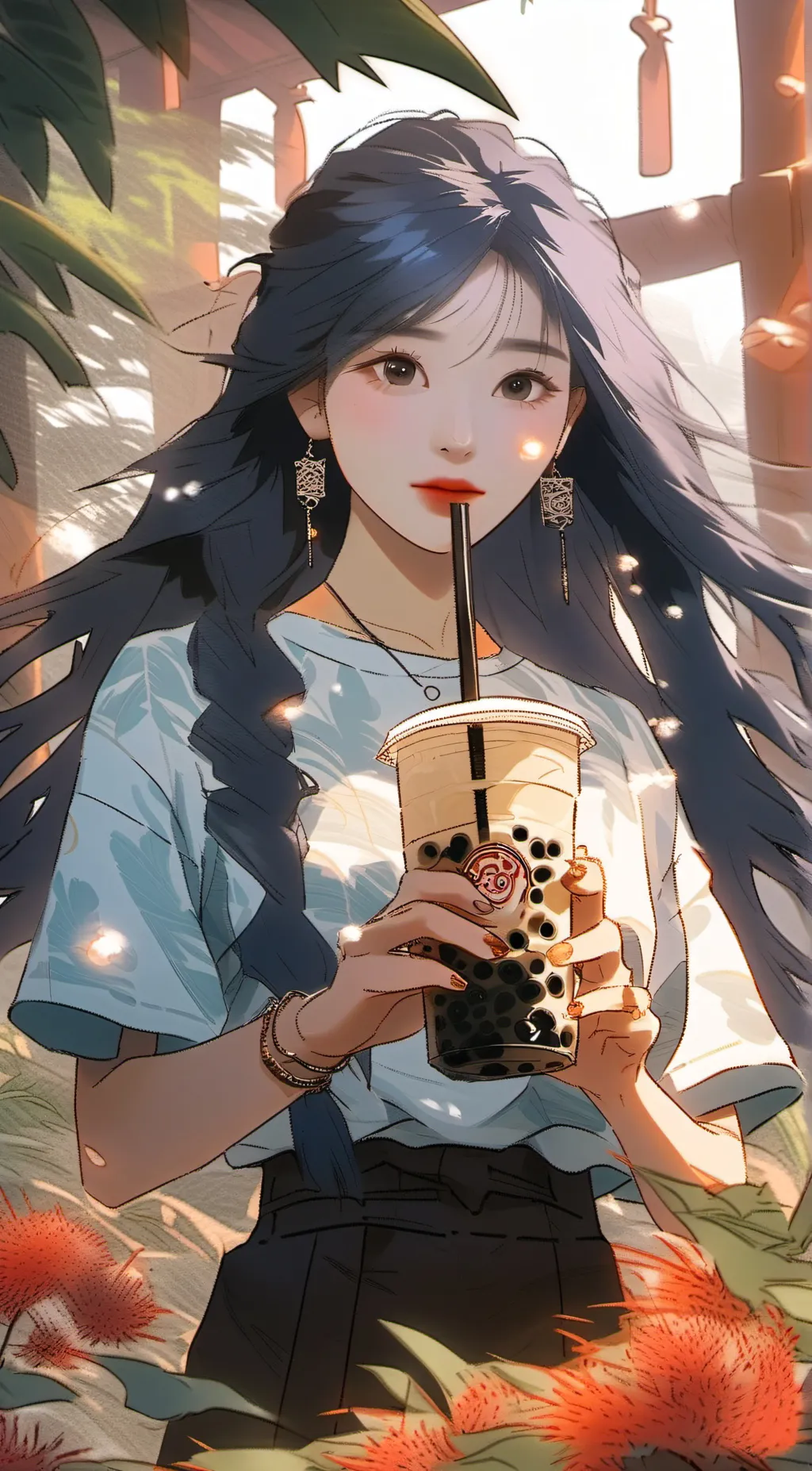 ai character: *Caroline* background