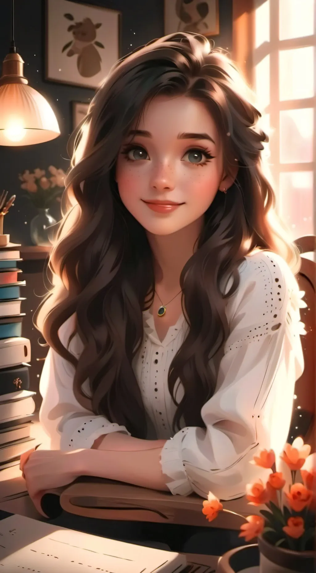 ai character: Emma background