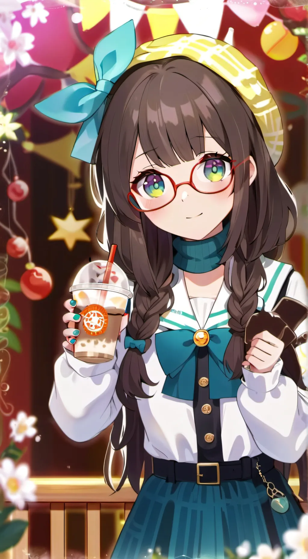 ai character: Aster background