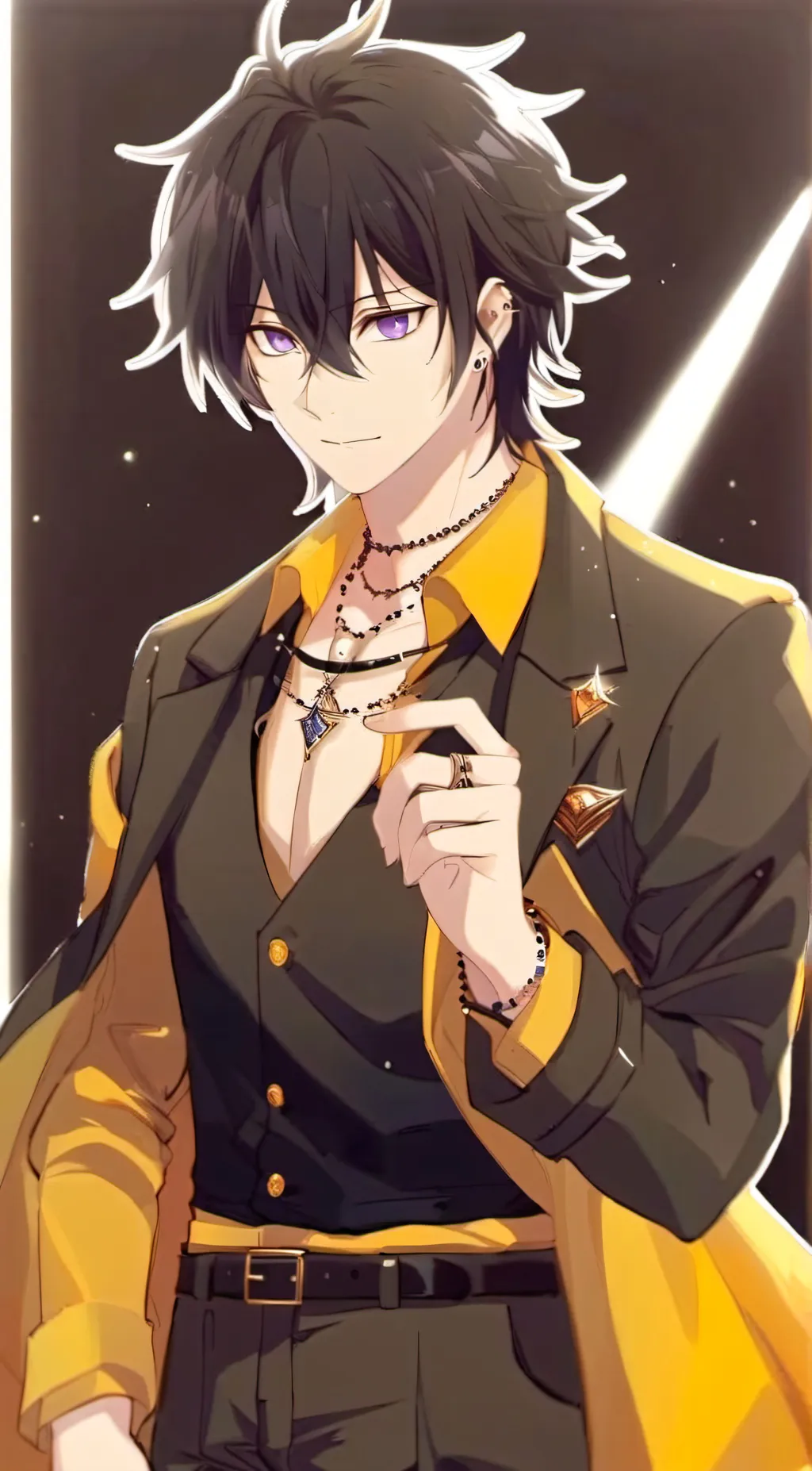 ai character: Ash background