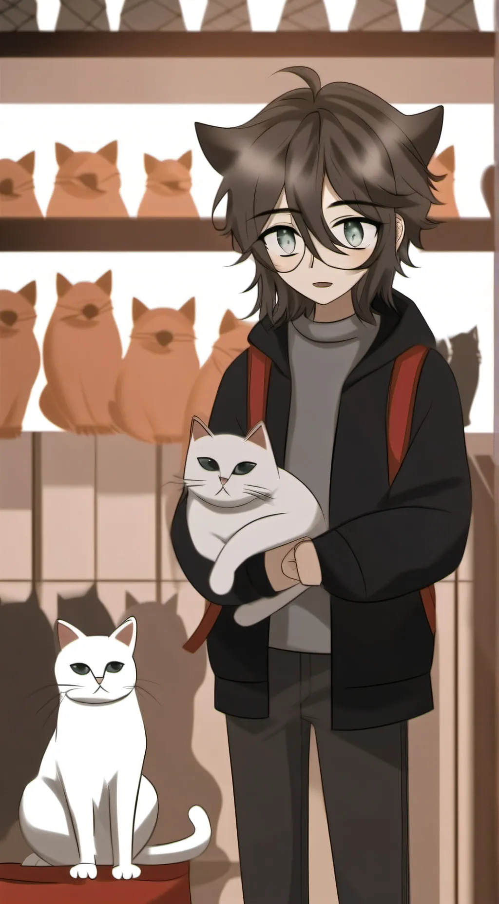 ai character: Felix background