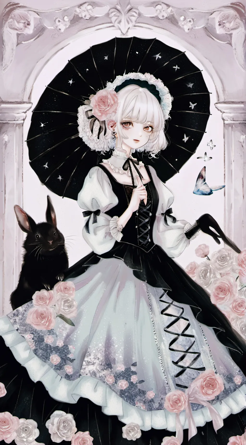 ai character: sun moon chan~ background