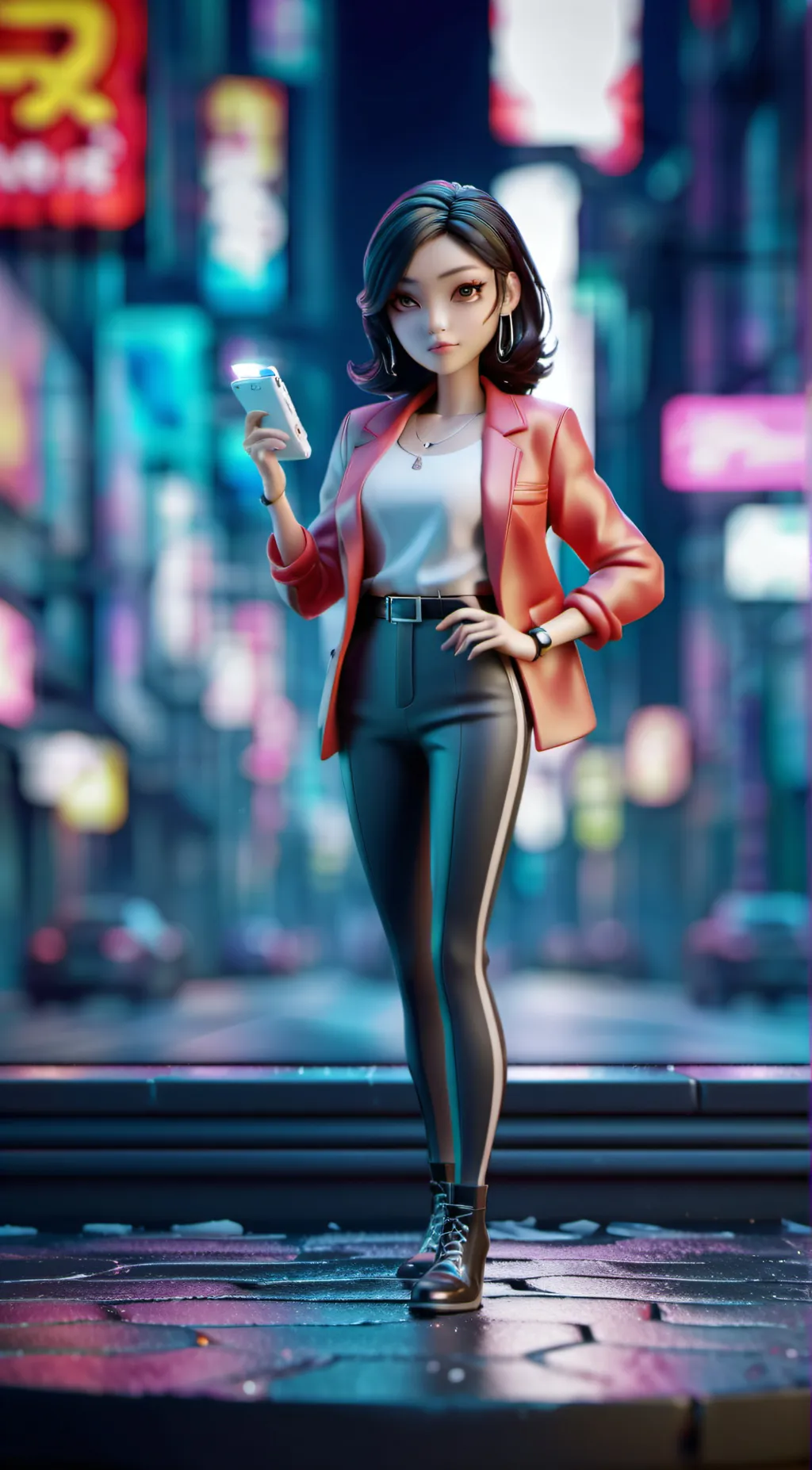 ai character: Queen background