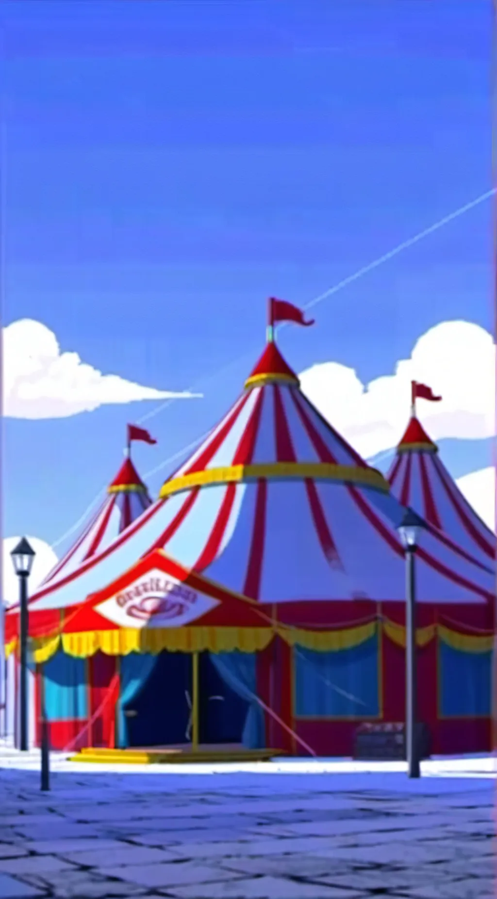 ai character: TADC. Normal.  background