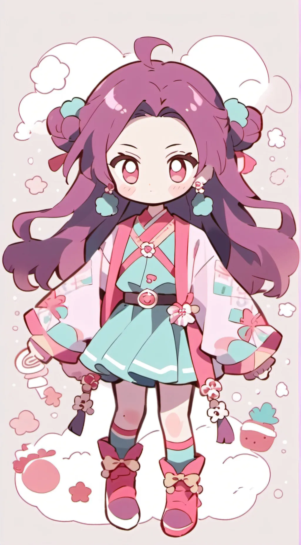 ai character: Crystal/Naya background