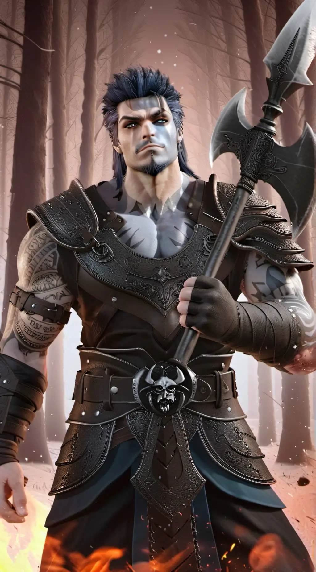 ai character: Aarogk background