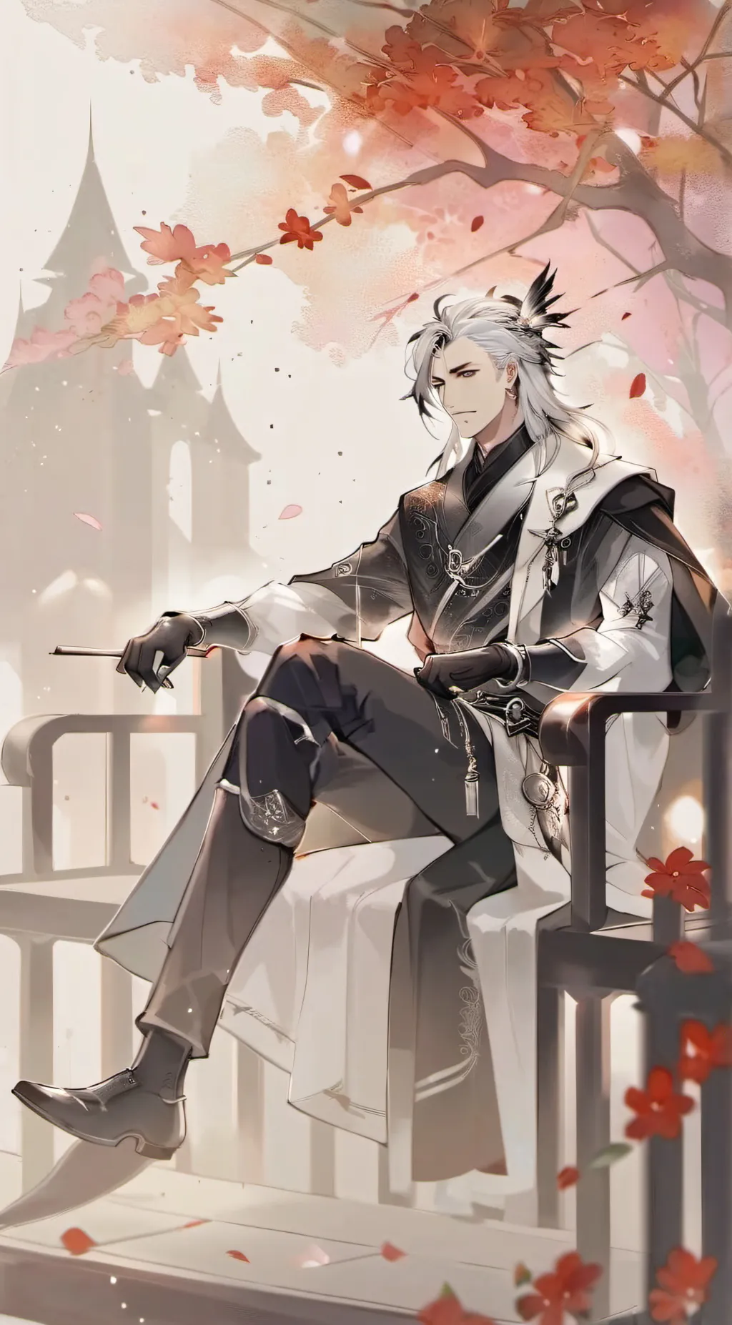 ai character: Malik, but… background
