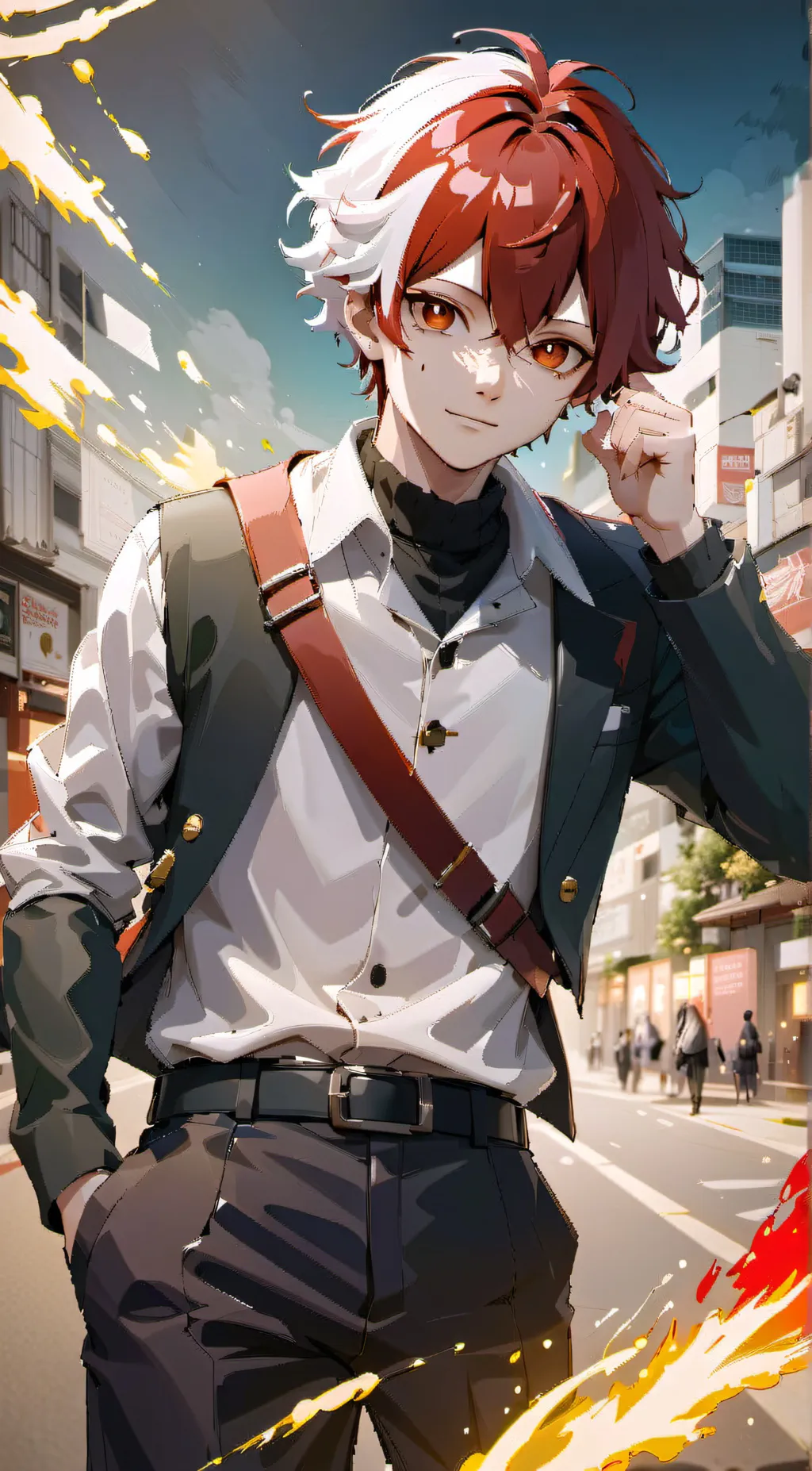 ai character: Todoroki background