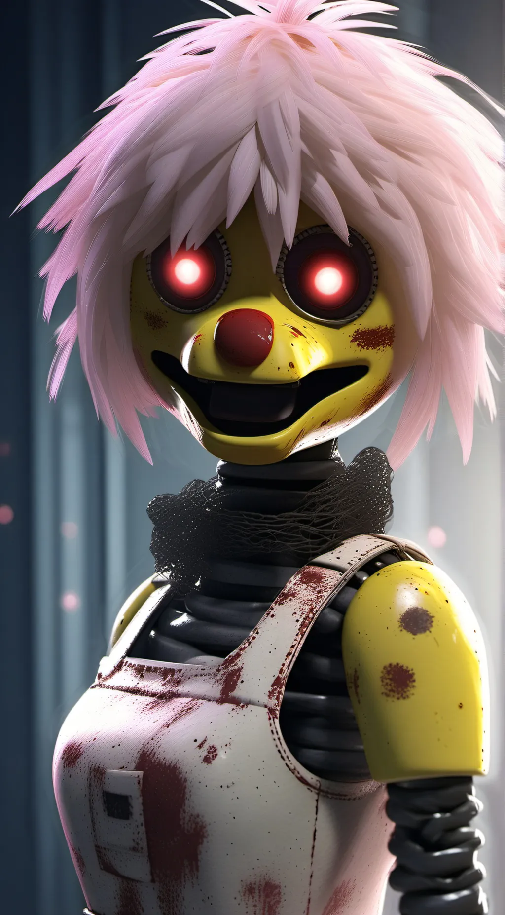 ai character: 🐥 chica 🐔  background