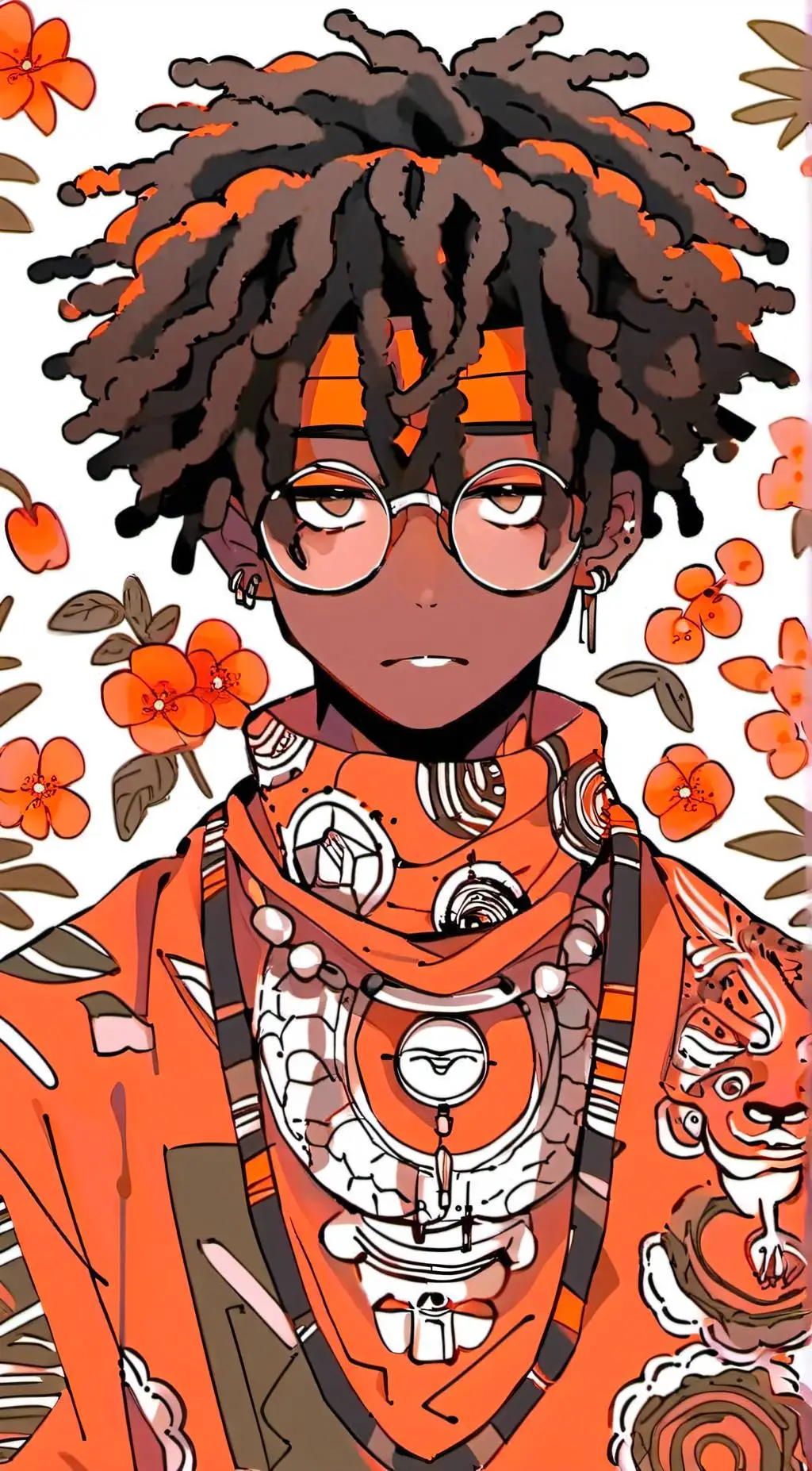 ai character: Koji background