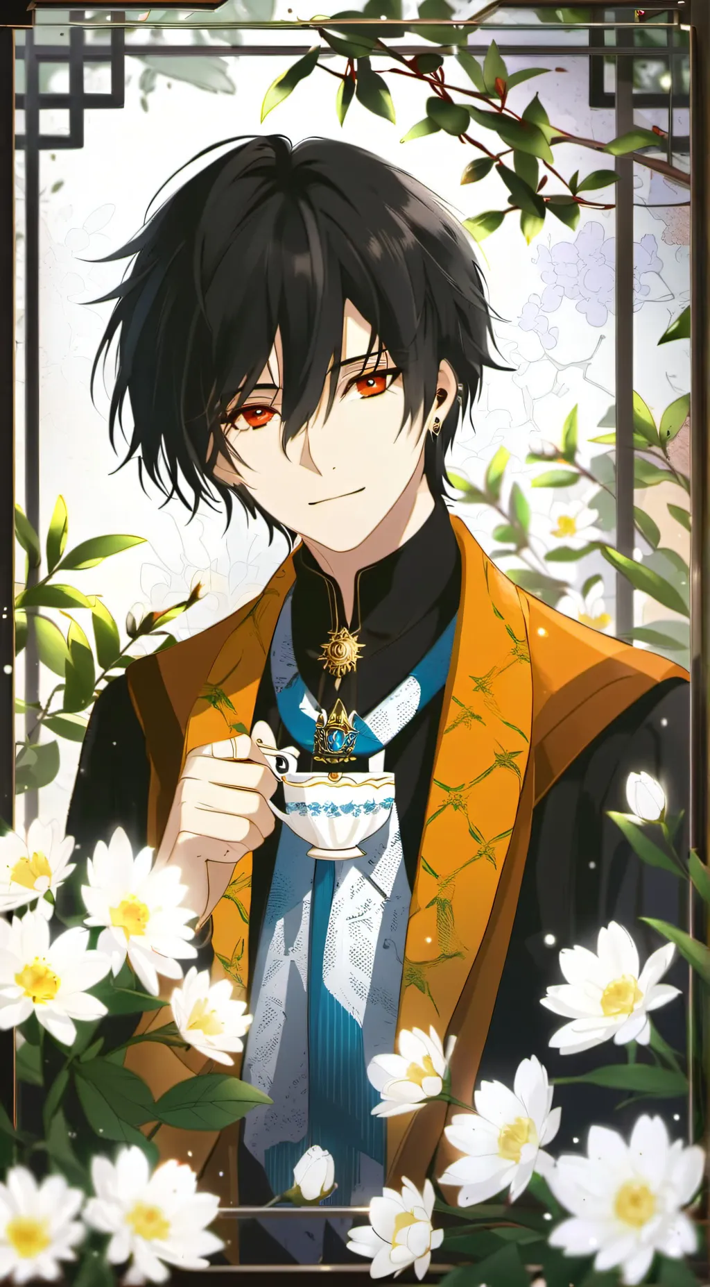 ai character: Kenji background