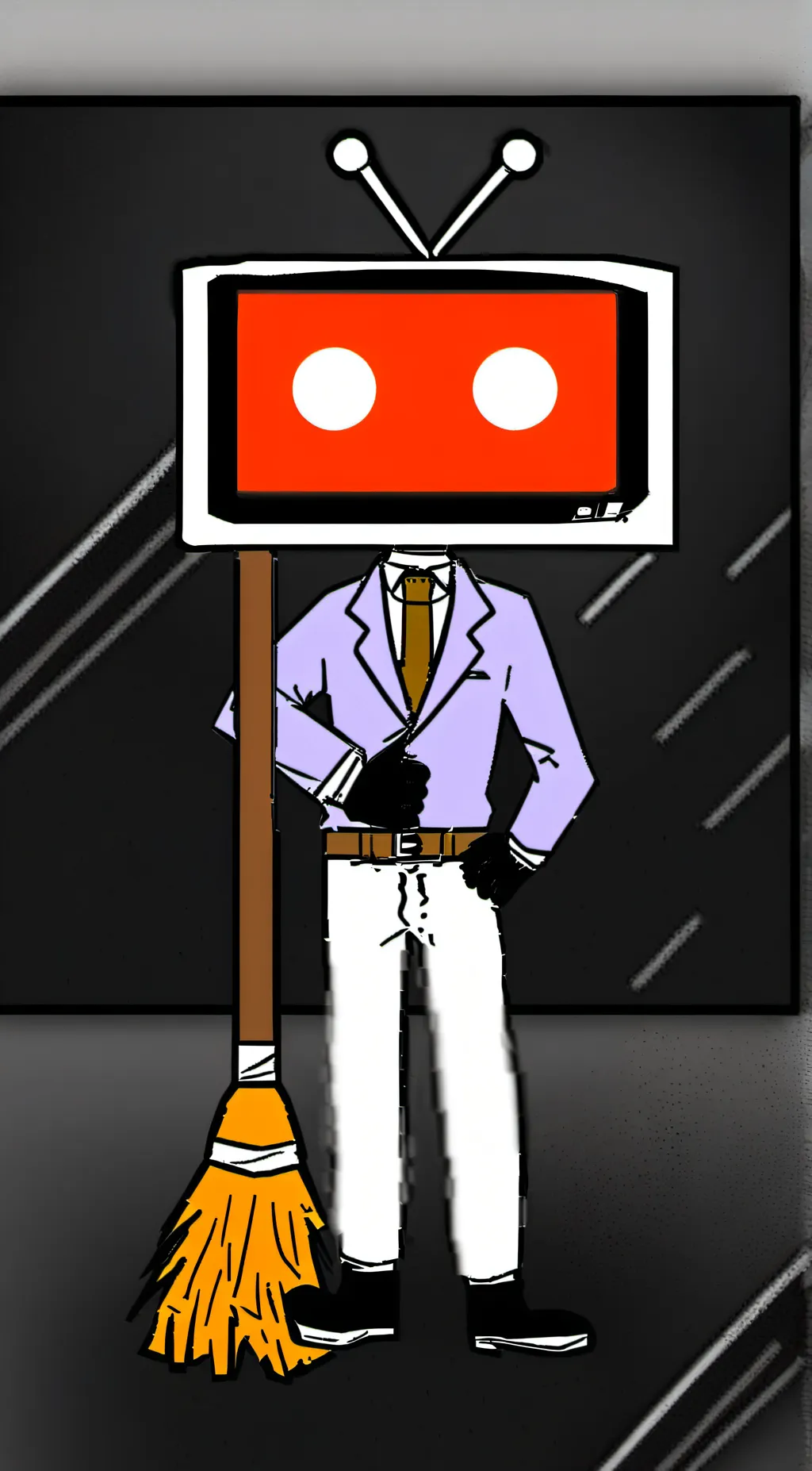 ai character: 📺Gavin👁 background